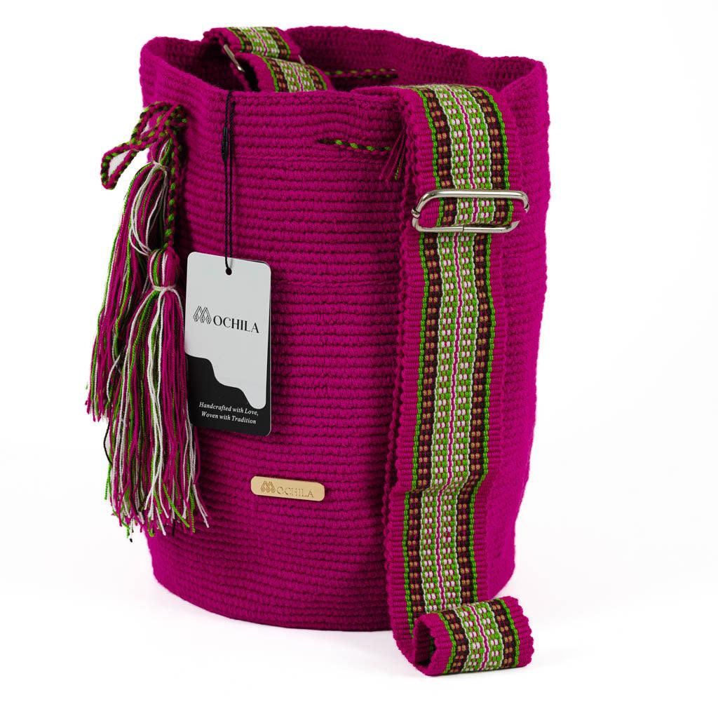 Large Crossbody Bag Strap Adjustable Purple