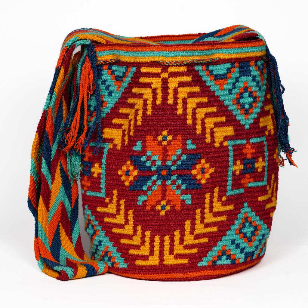 Large Crossbody Bag Vibrant Visions