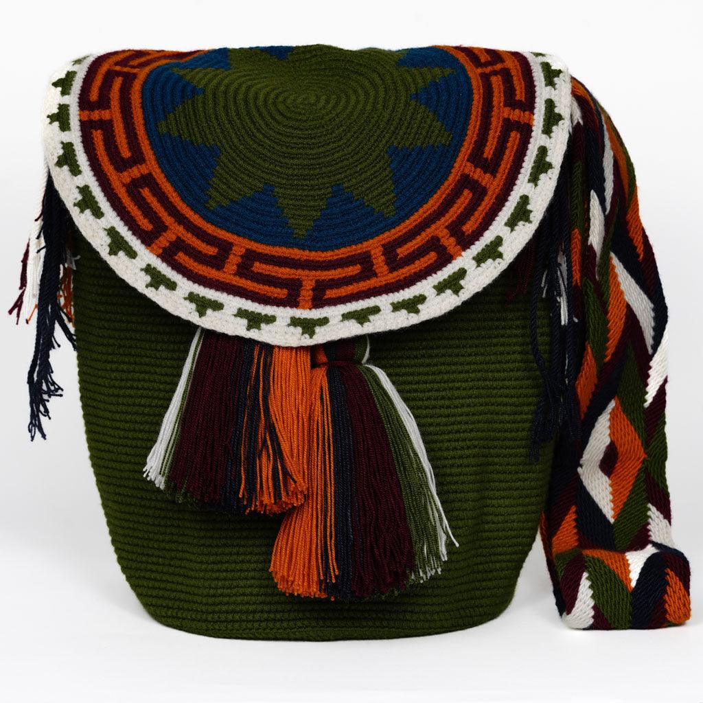 Large Crossbody Bag Azure Allure Mochila