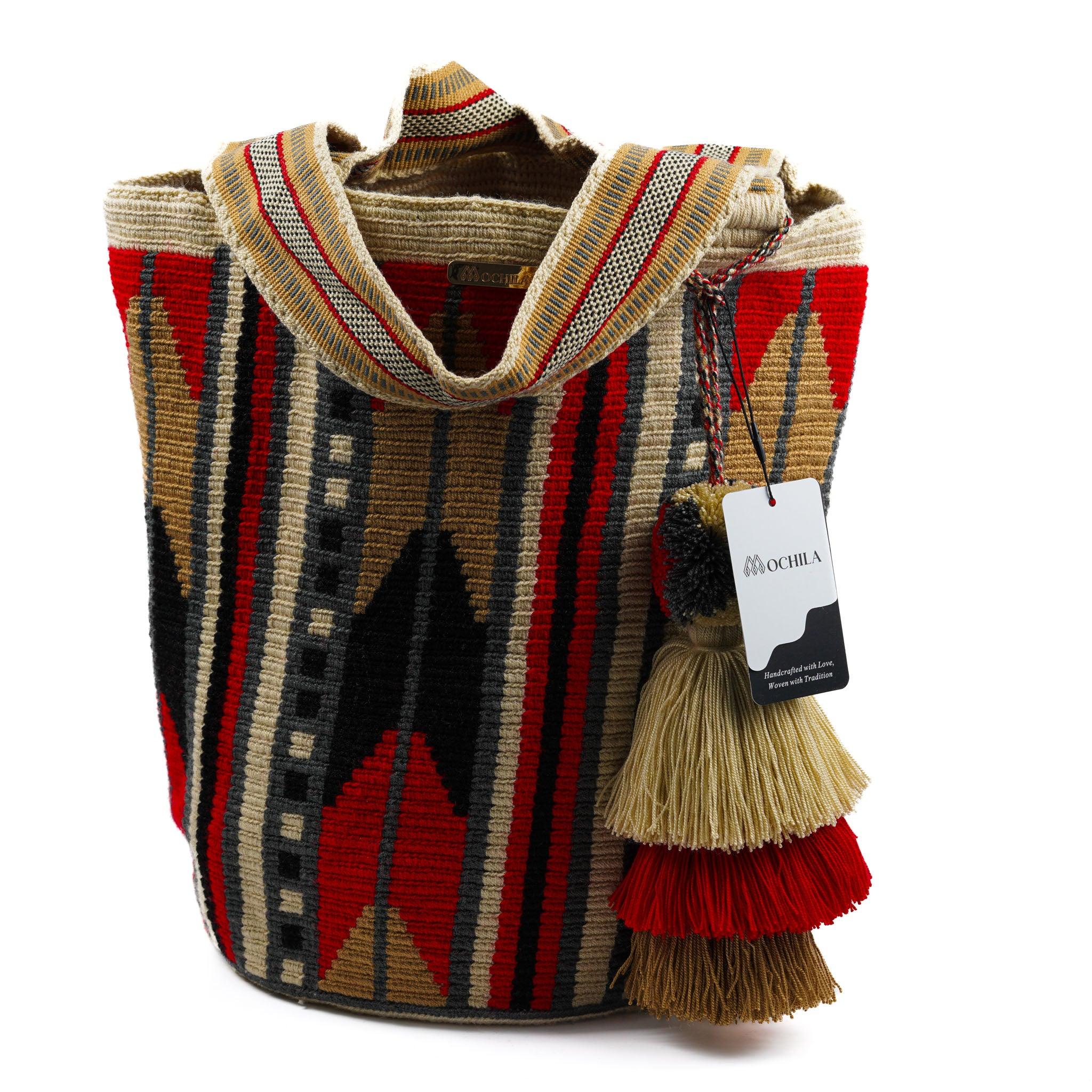 Shoulder Beach Bag Red - Mochila