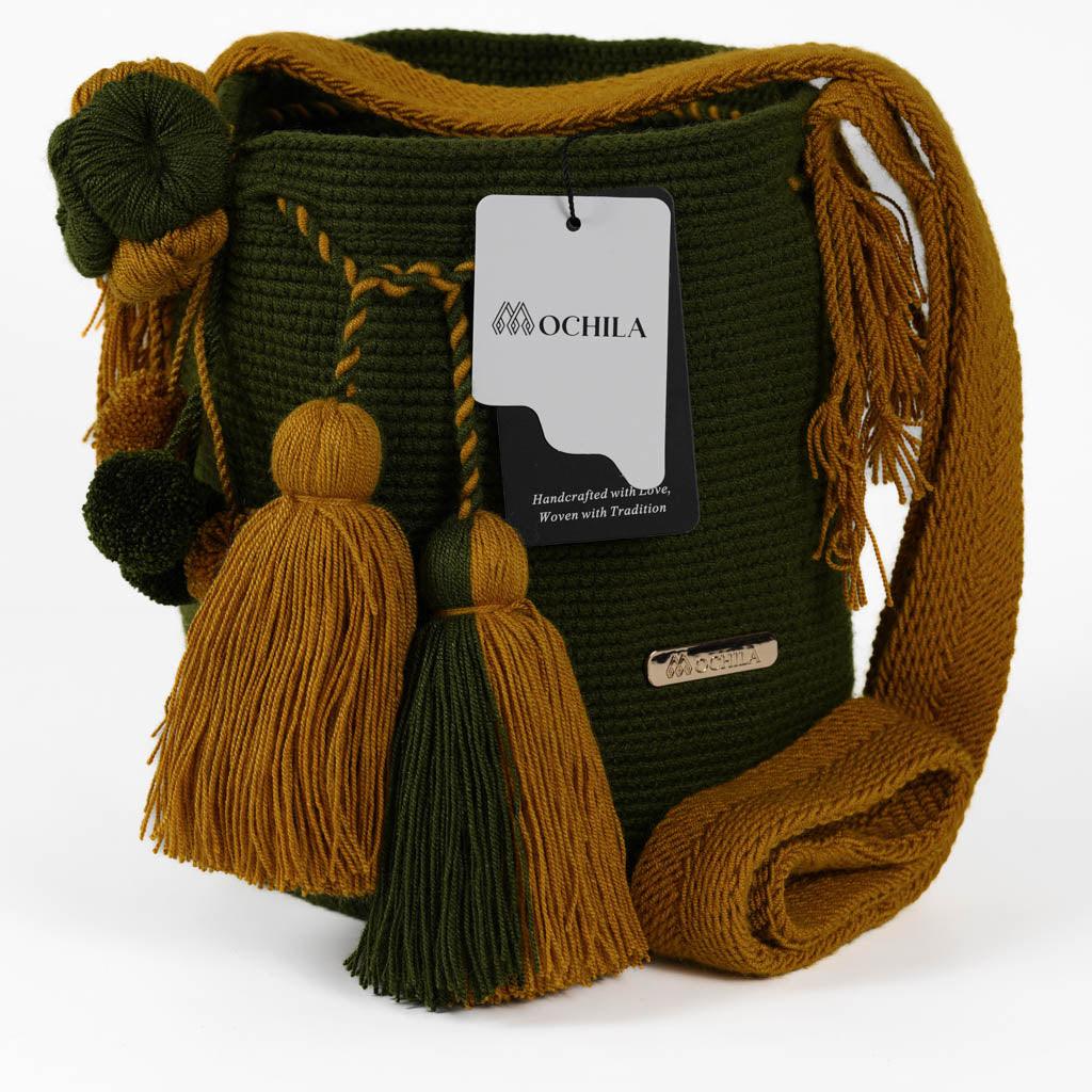 Medium Crossbody Bag Deep Green