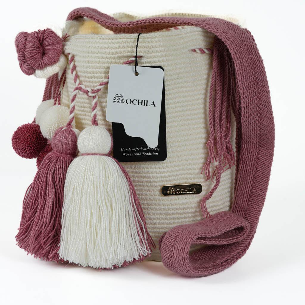 Medium Crossbody Bag Light Cream