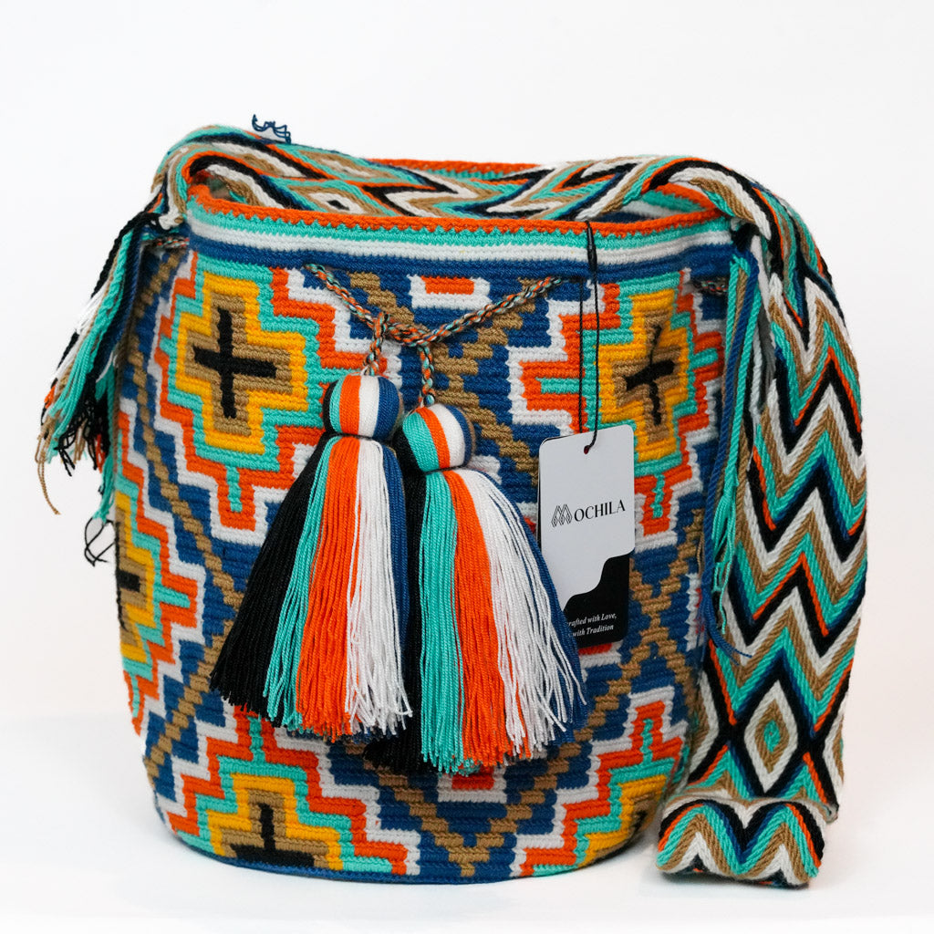 Large Crossbody Bag Coastal Thread