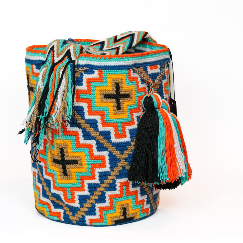 Large Crossbody Bag Coastal Thread