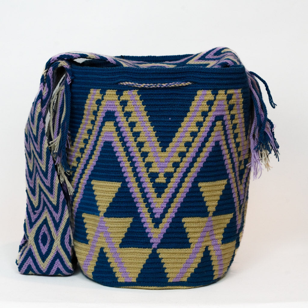 Large Crossbody Bag Tribal Bloom