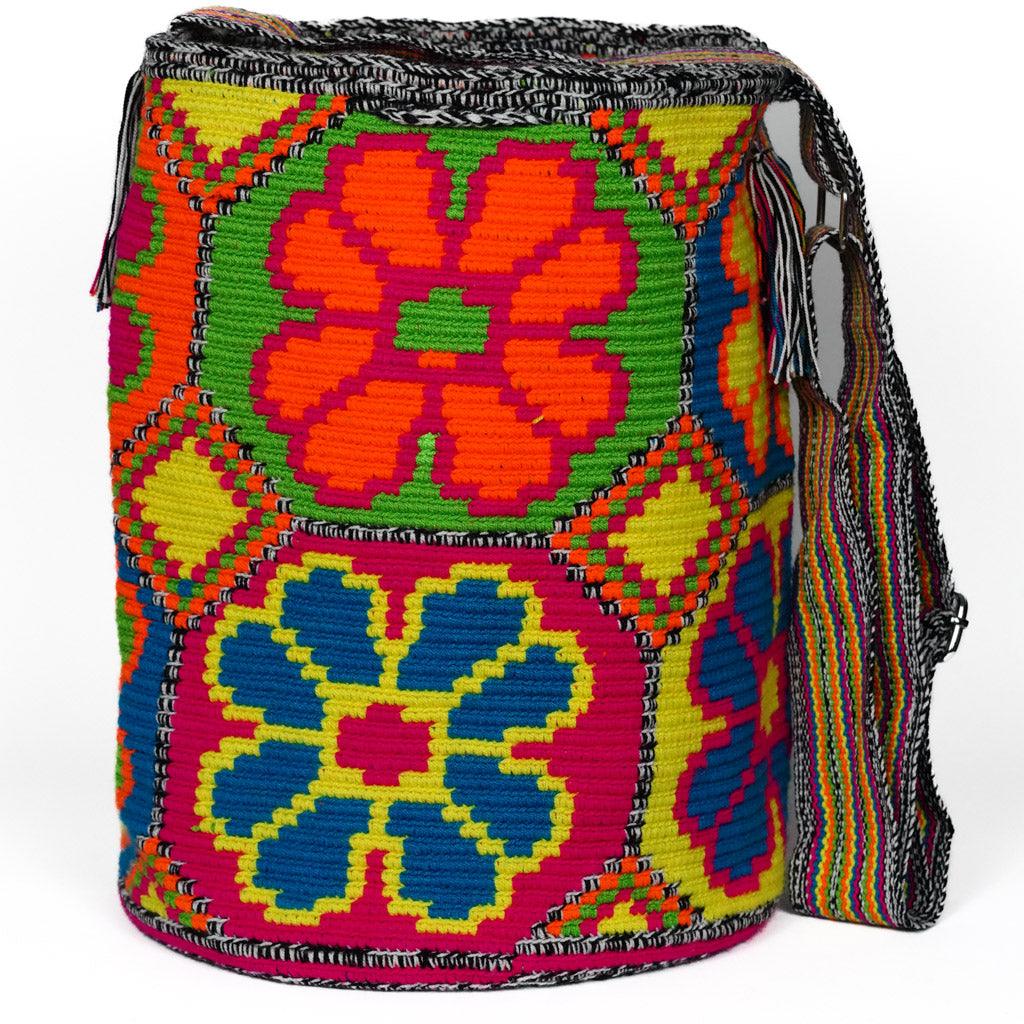 Große Umhängetasche mit verstellbarem Riemen, Kaleidoscope Carry