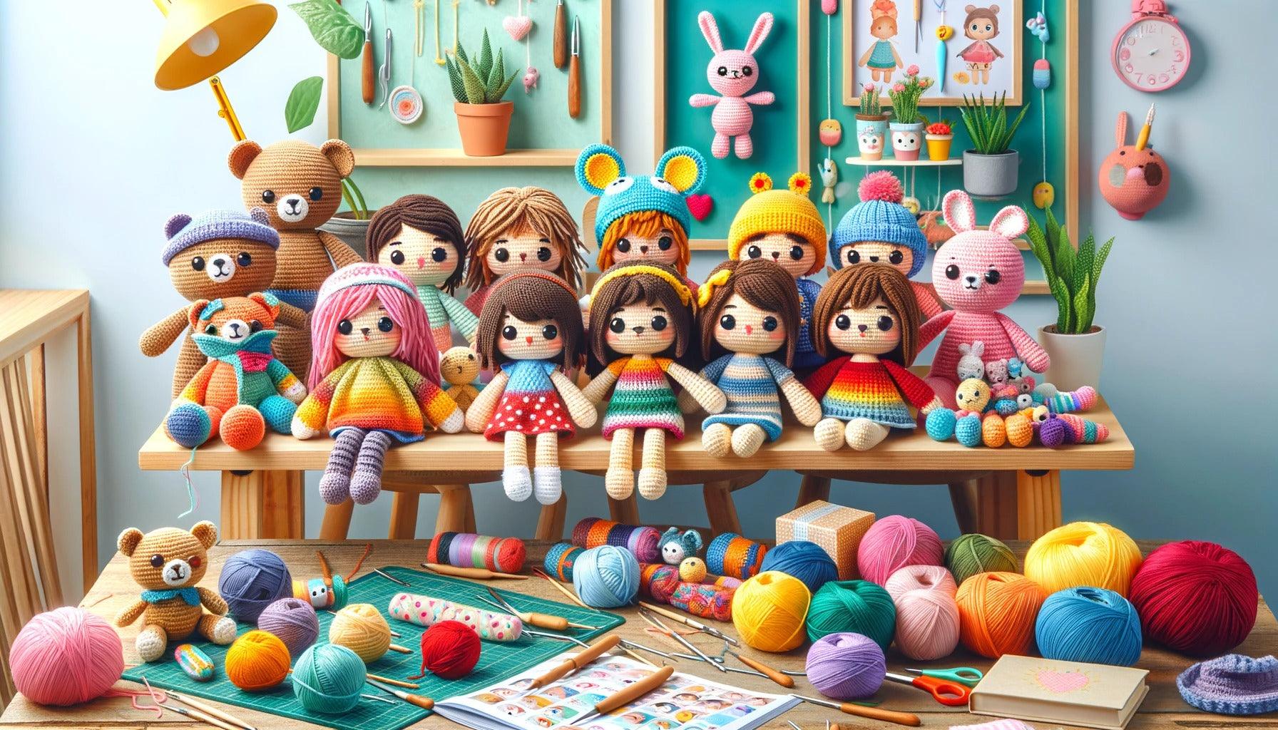 Crocheting Cuties: Beginners Tutorial on Amigurumi Dolls - Mochila