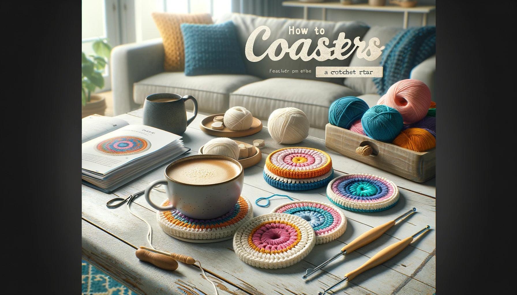 Explore the World of Coaster Crochet: Learn How to Crochet Coasters with Confidence - Mochila