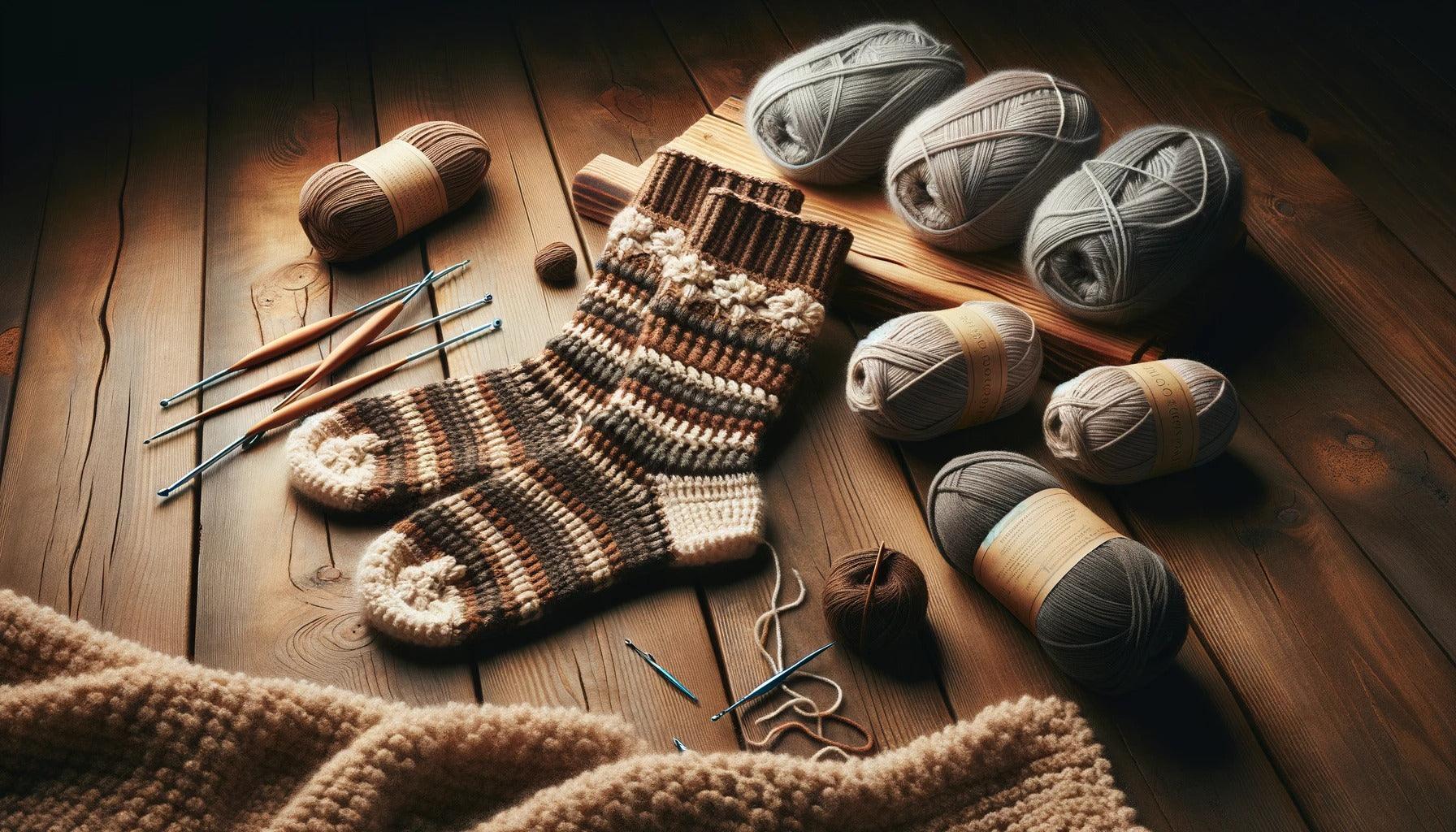 Step-by-Step Guide: Mastering the Art of Crocheting Socks - Mochila