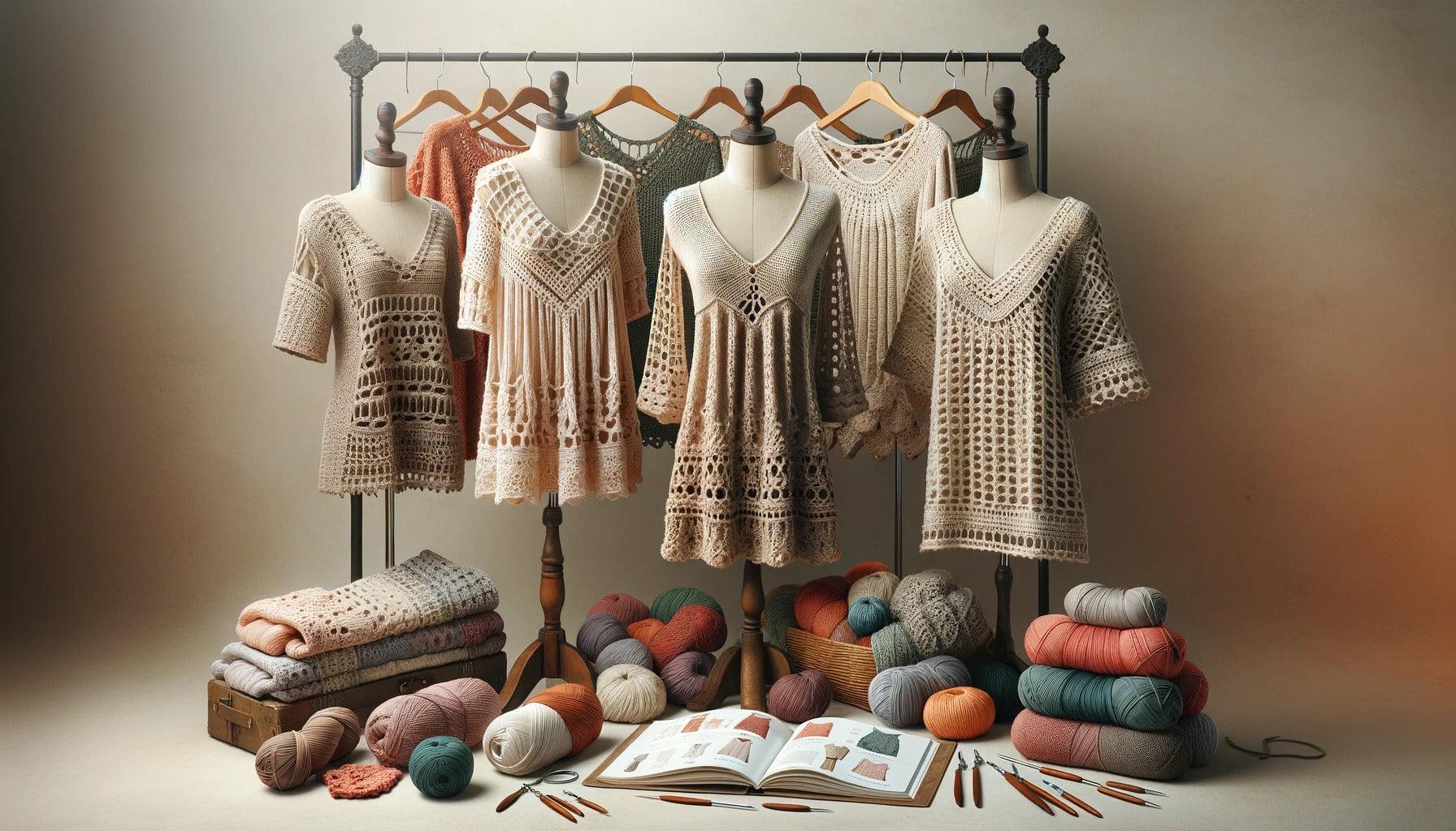 Transform Your Wardrobe: Discover How to Crochet Trendy Tunic Tops - Mochila
