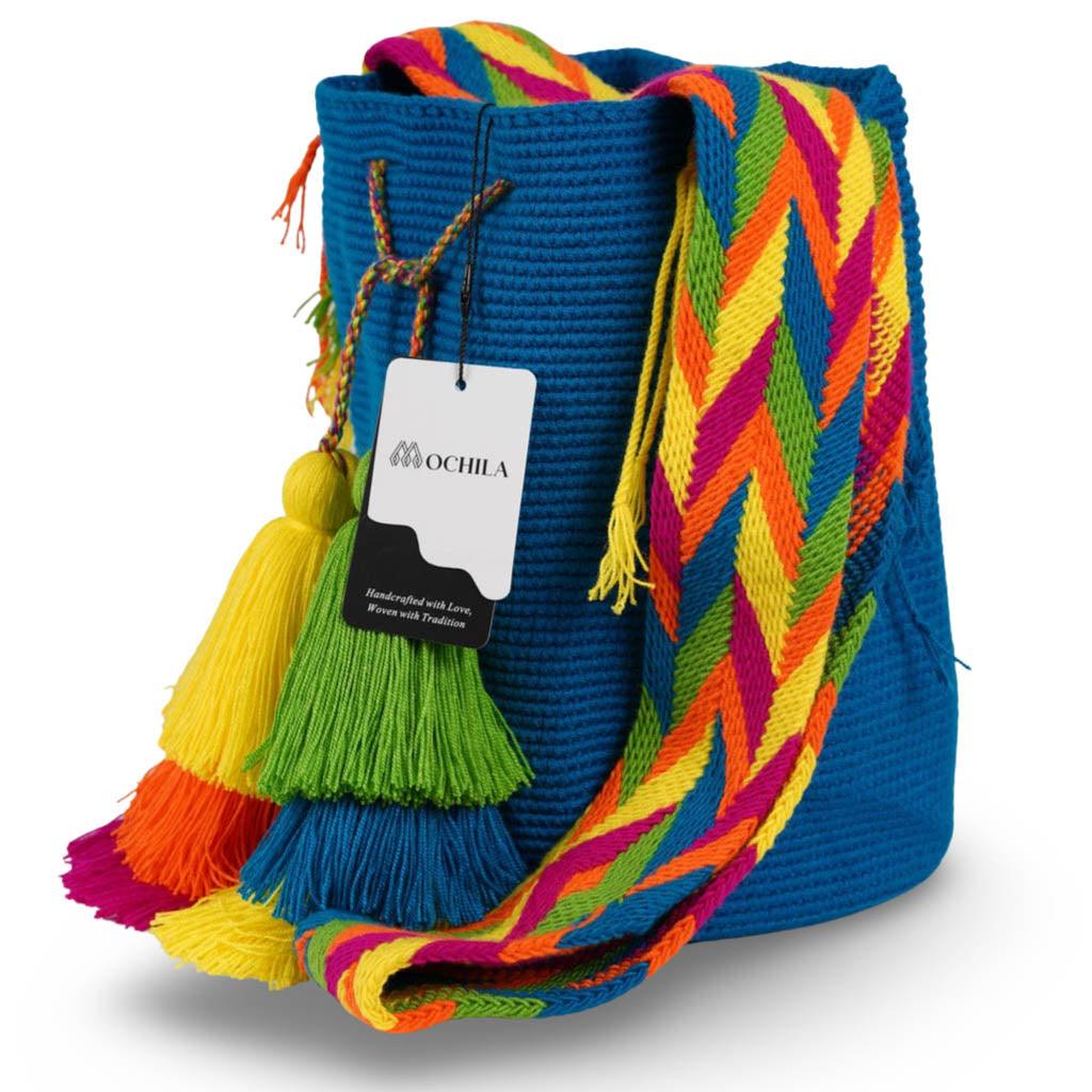 Large Crossbody Bag Ocean Blue