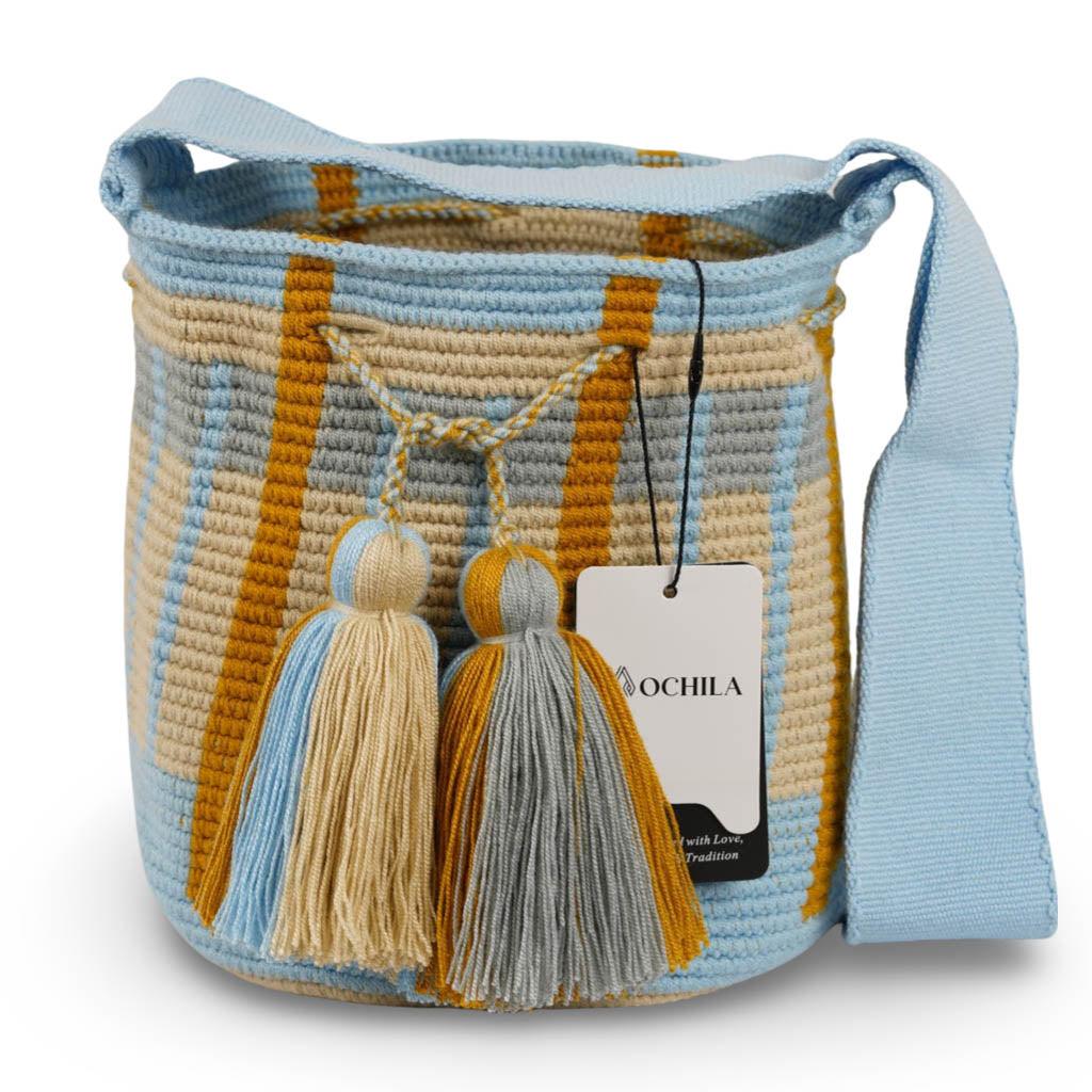 Medium Crossbody Bag Light Blue