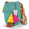 Large Crossbody Bag Aqua