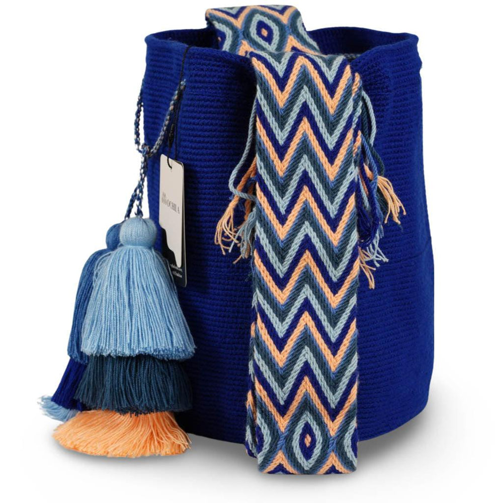 Large Crossbody Bag Deep Blue