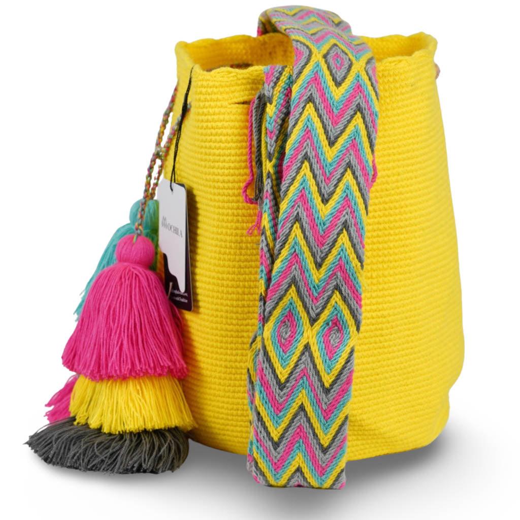 Large Crossbody Bag Yellow Pop