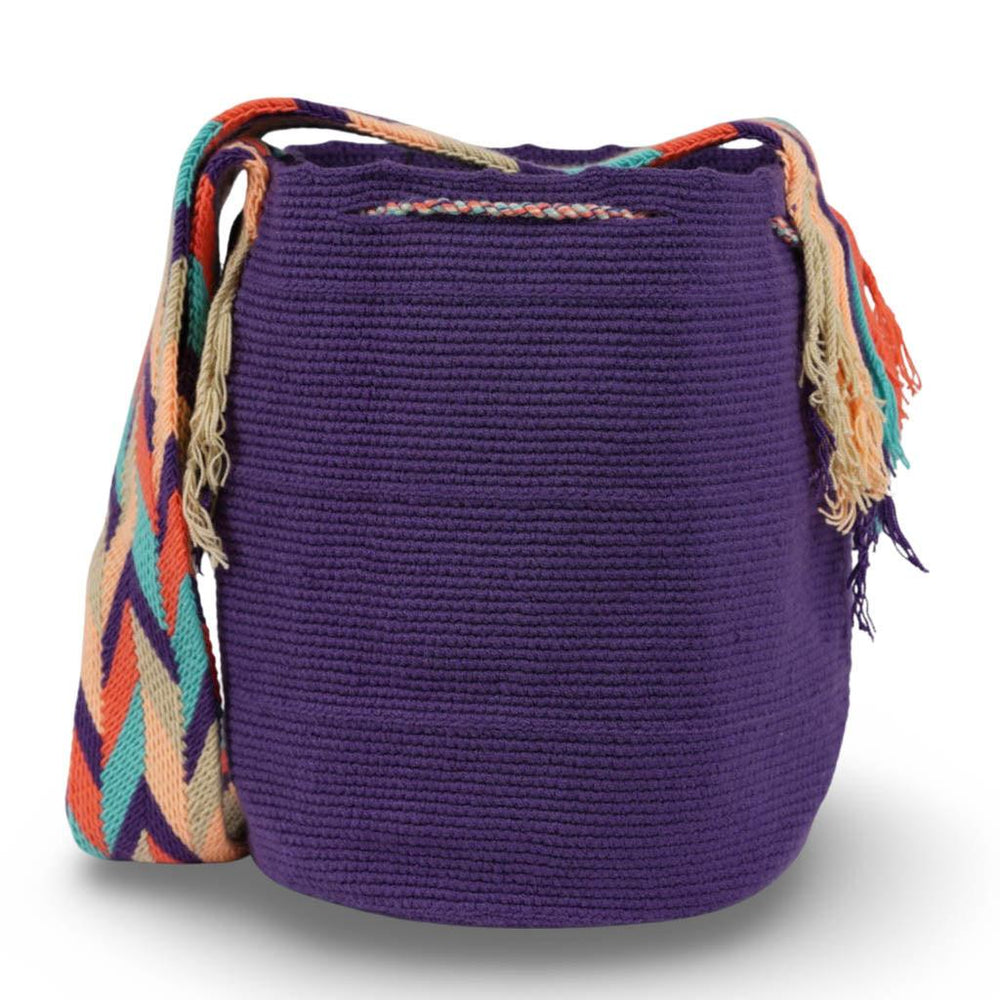 Large Crossbody Bag Dark Purple