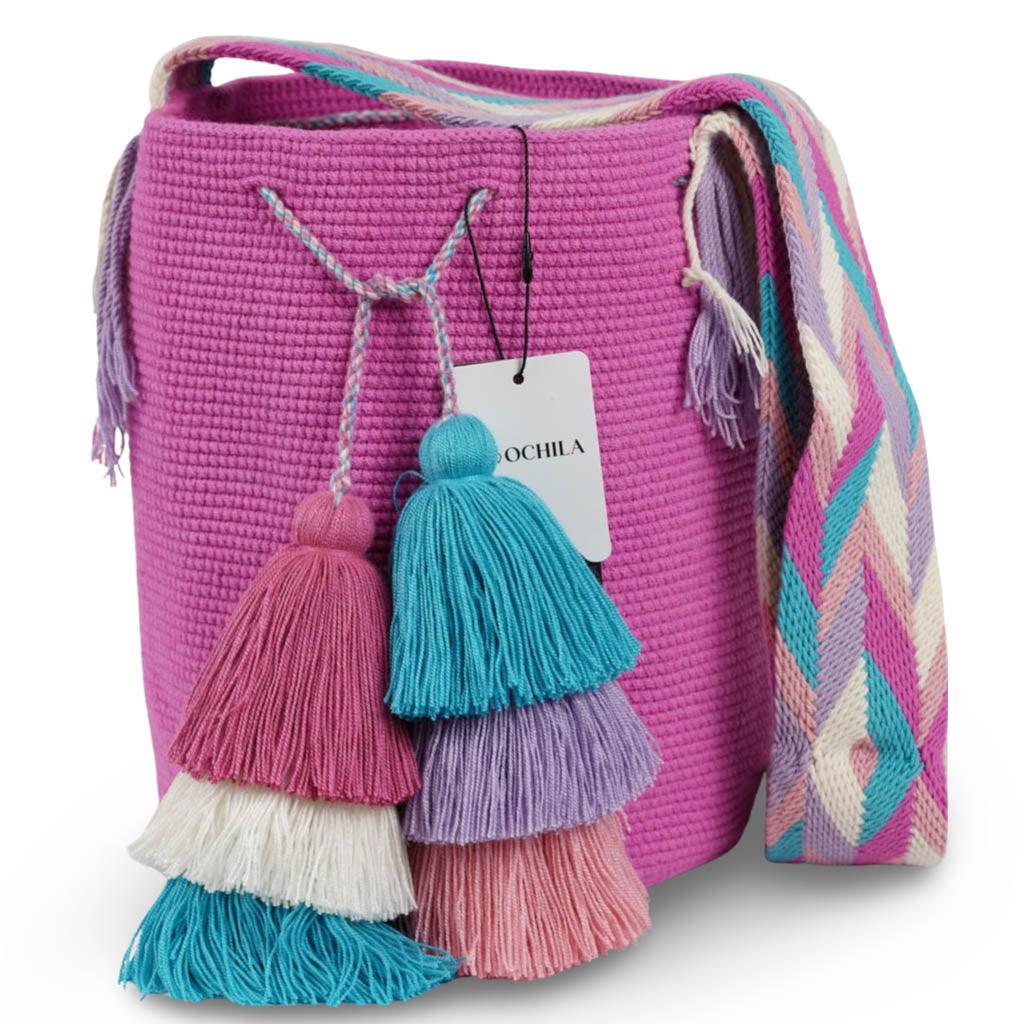 Large Crossbody Bag Pink