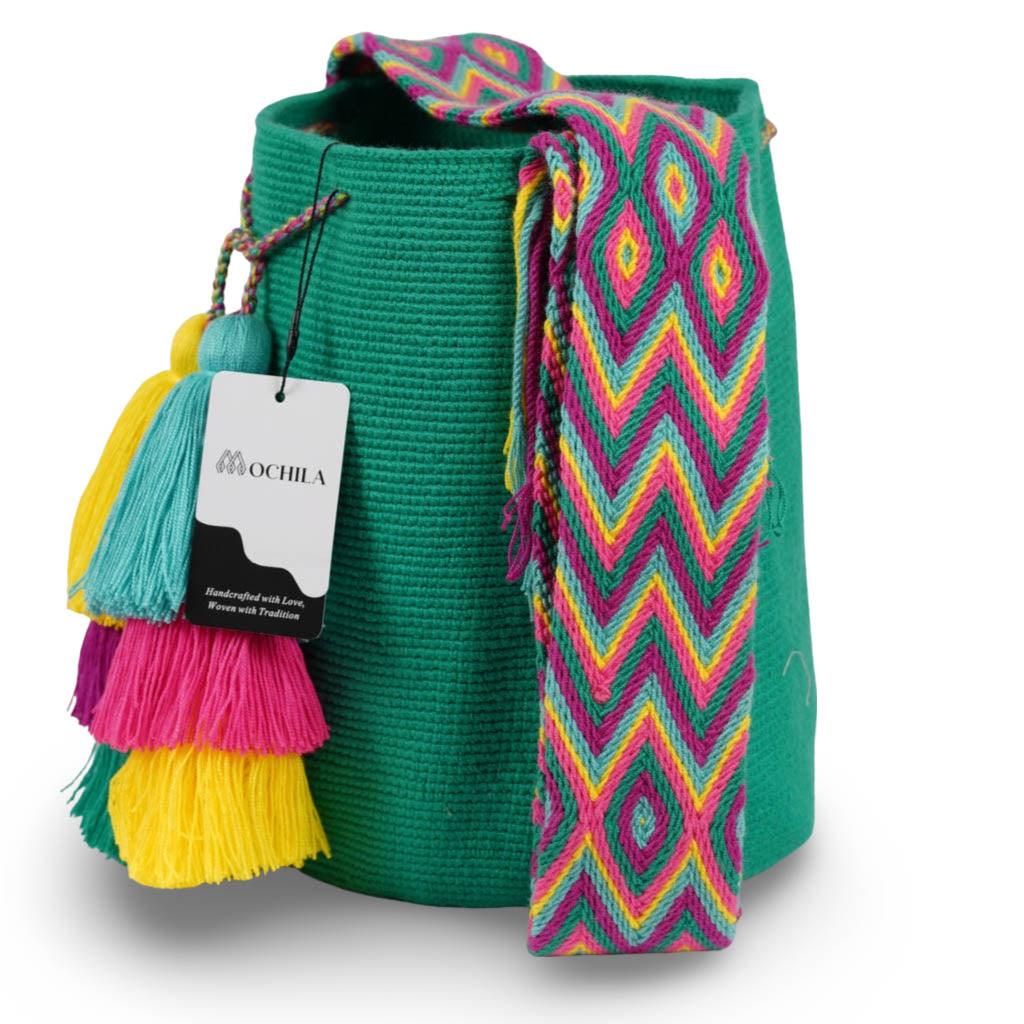 Large Crossbody Bag Bright Green