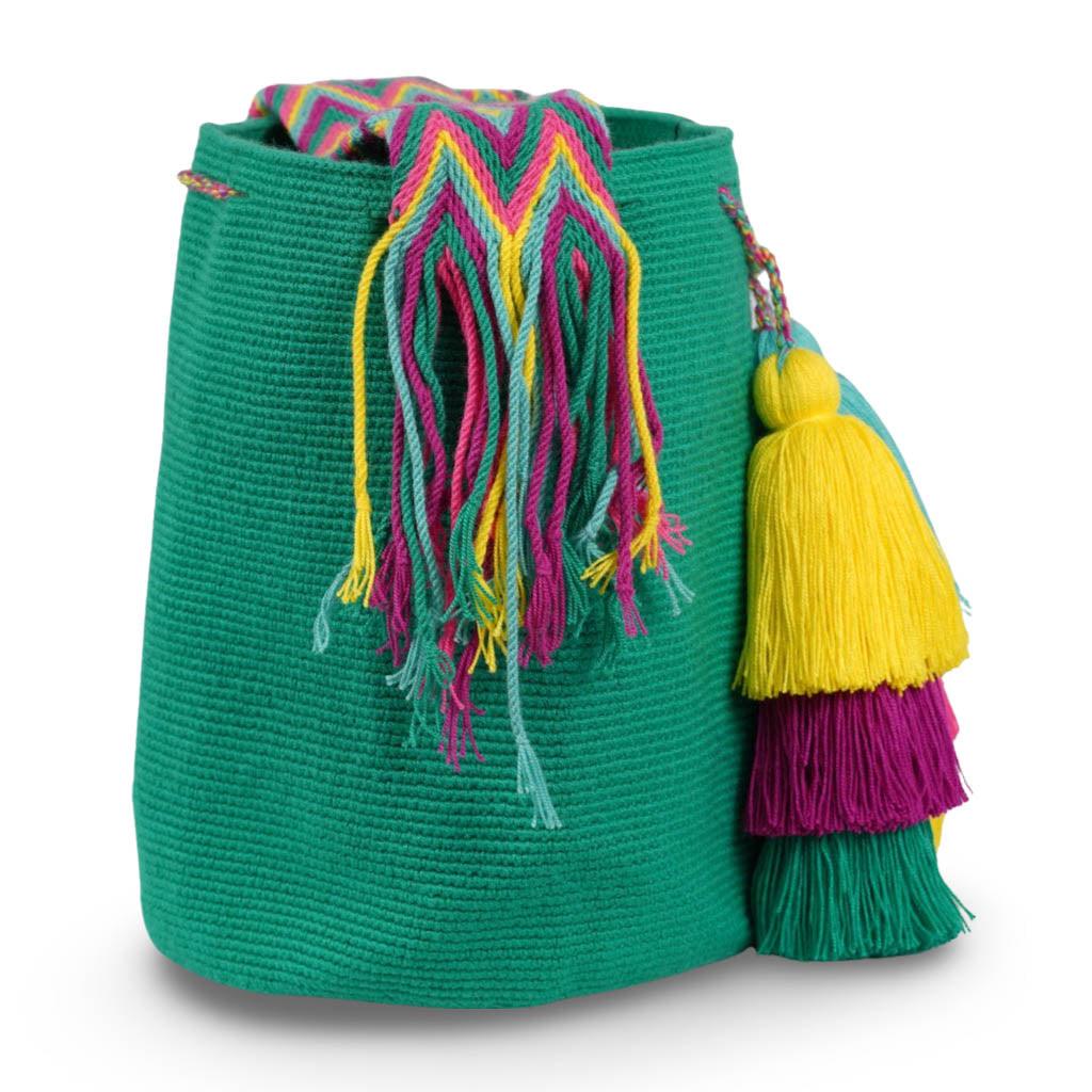 Large Crossbody Bag Bright Green