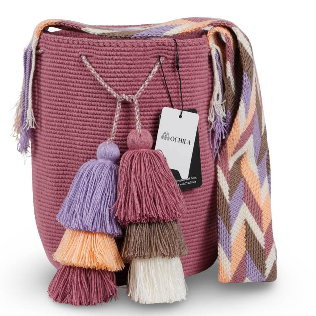 Large Crossbody Bag Light Pink