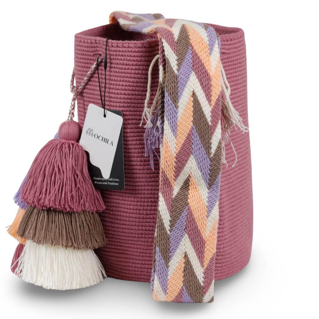 Large Crossbody Bag Light Pink