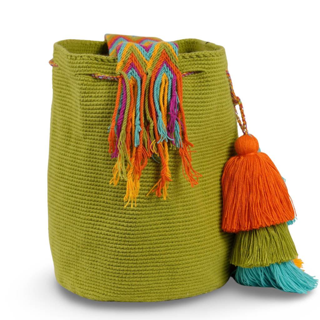 Large Crossbody Bag Fresh Green