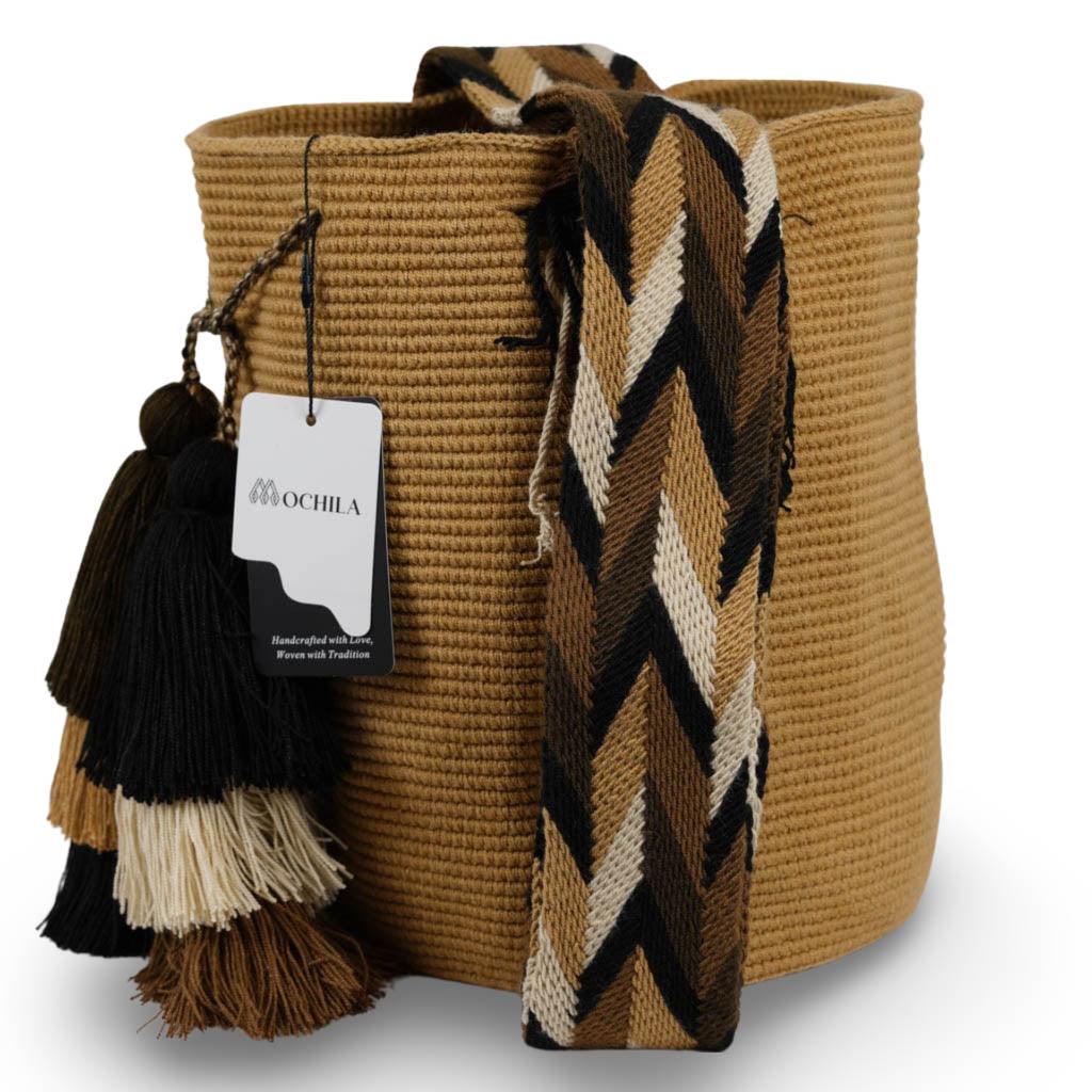 Large Crossbody Bag Sand Color