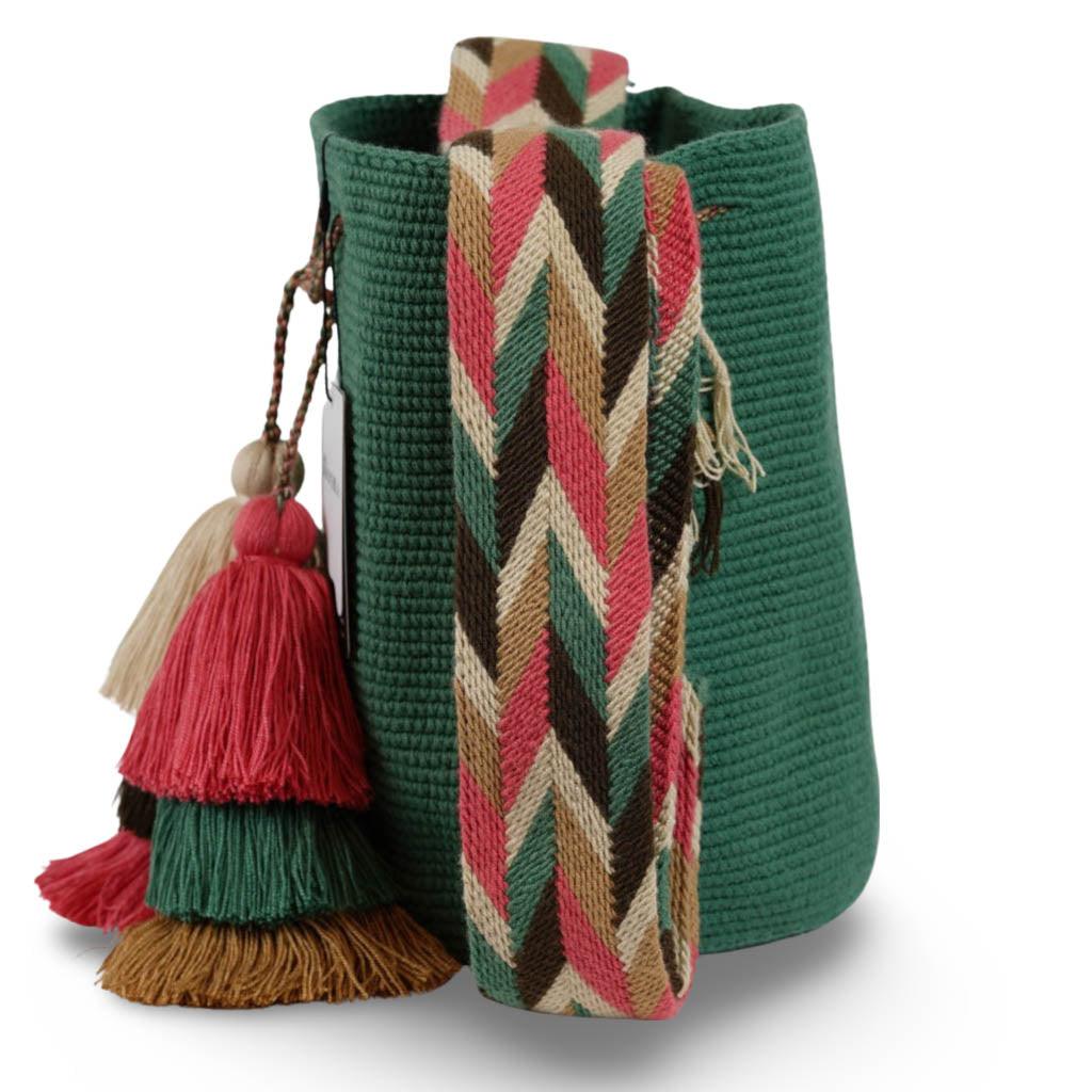 Large Crossbody Bag Dark Green