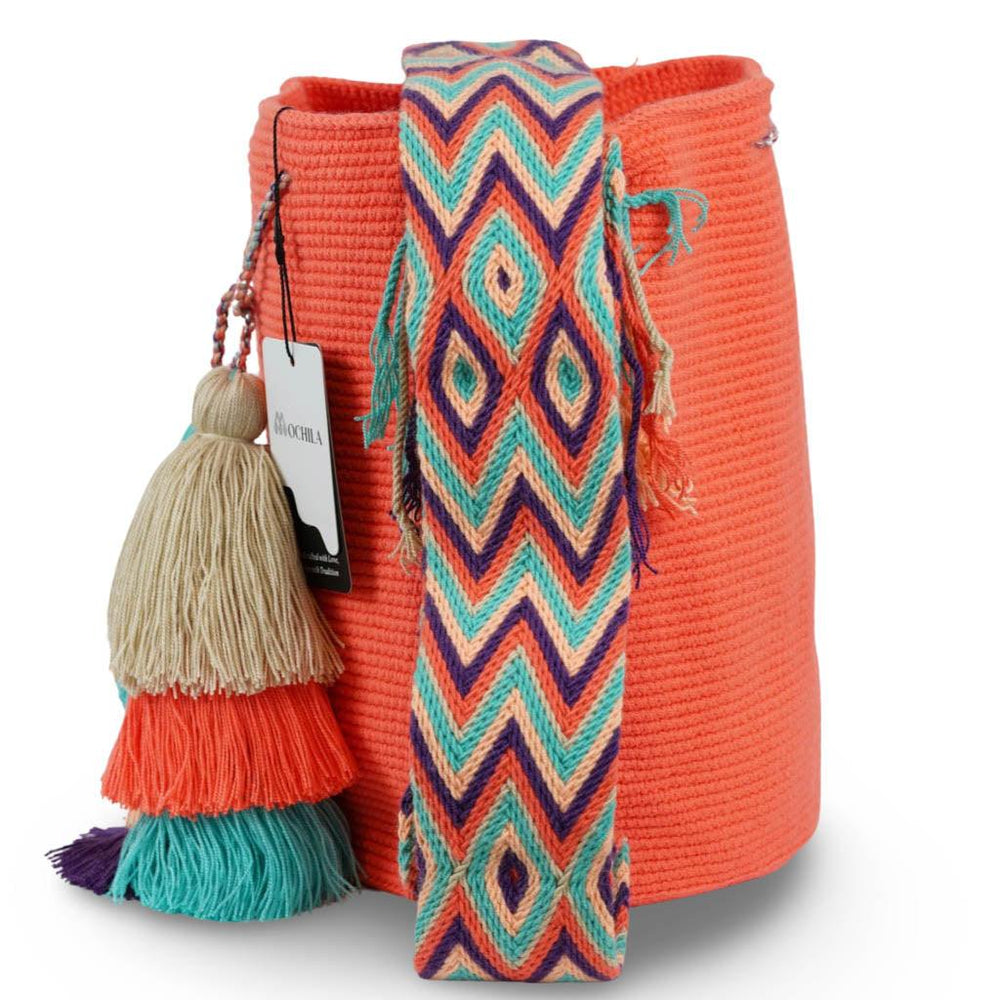 Large Crossbody Bag Bright Guava