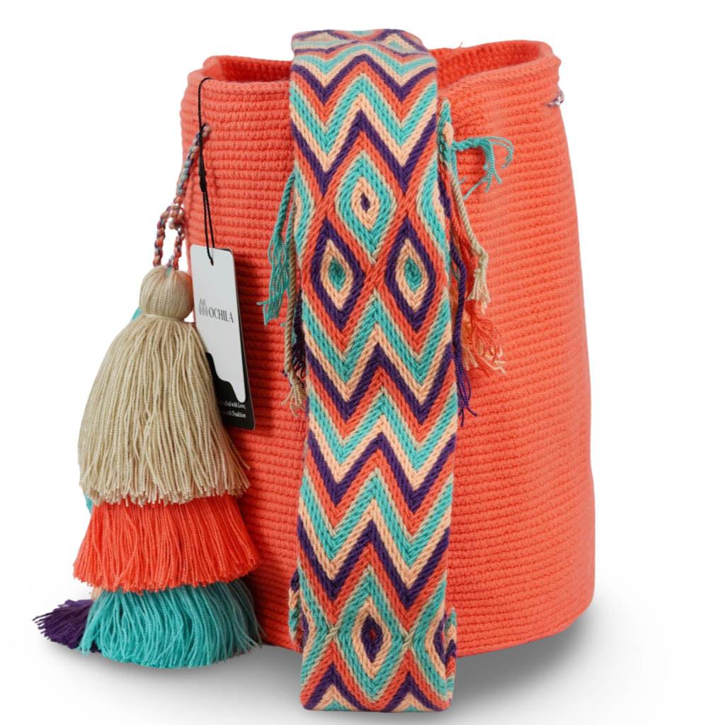Large Crossbody Bag Bright Guava