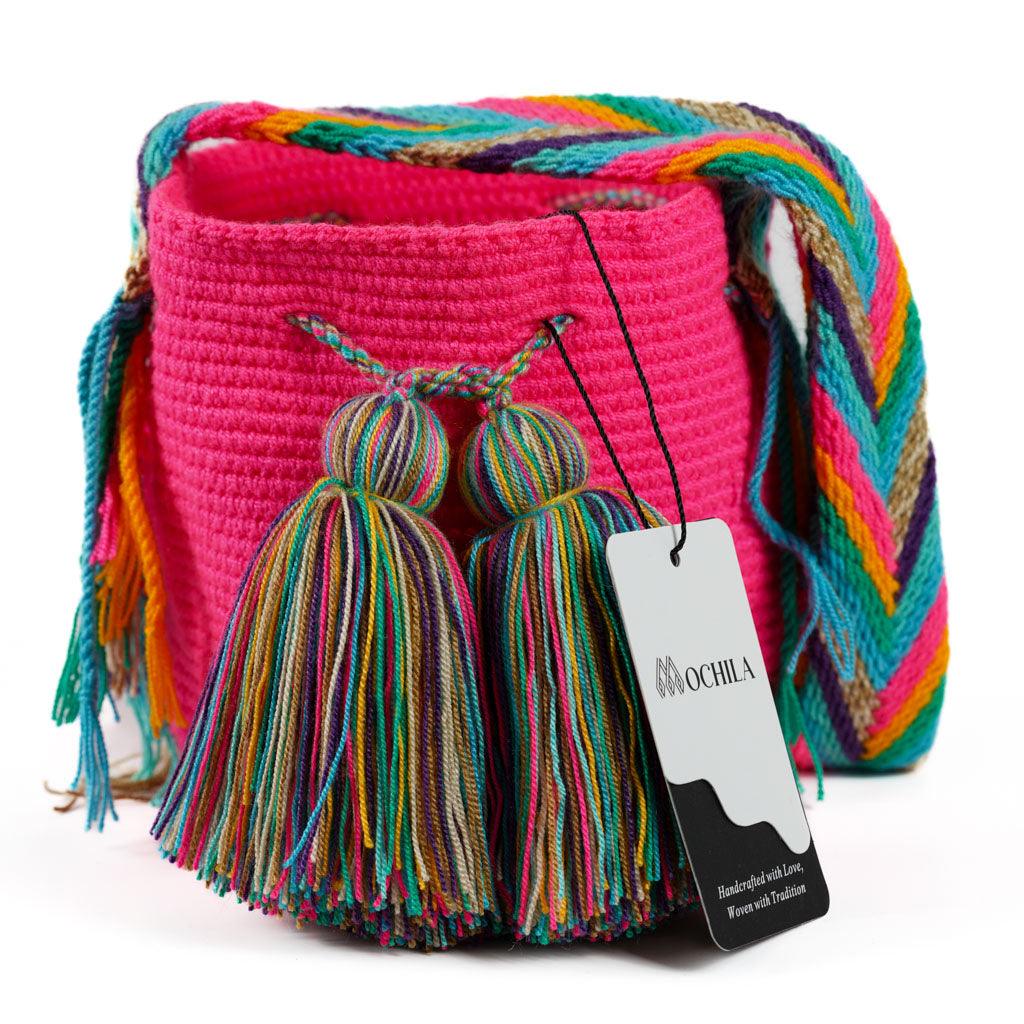 Small Crossbody Bag Bright Pink