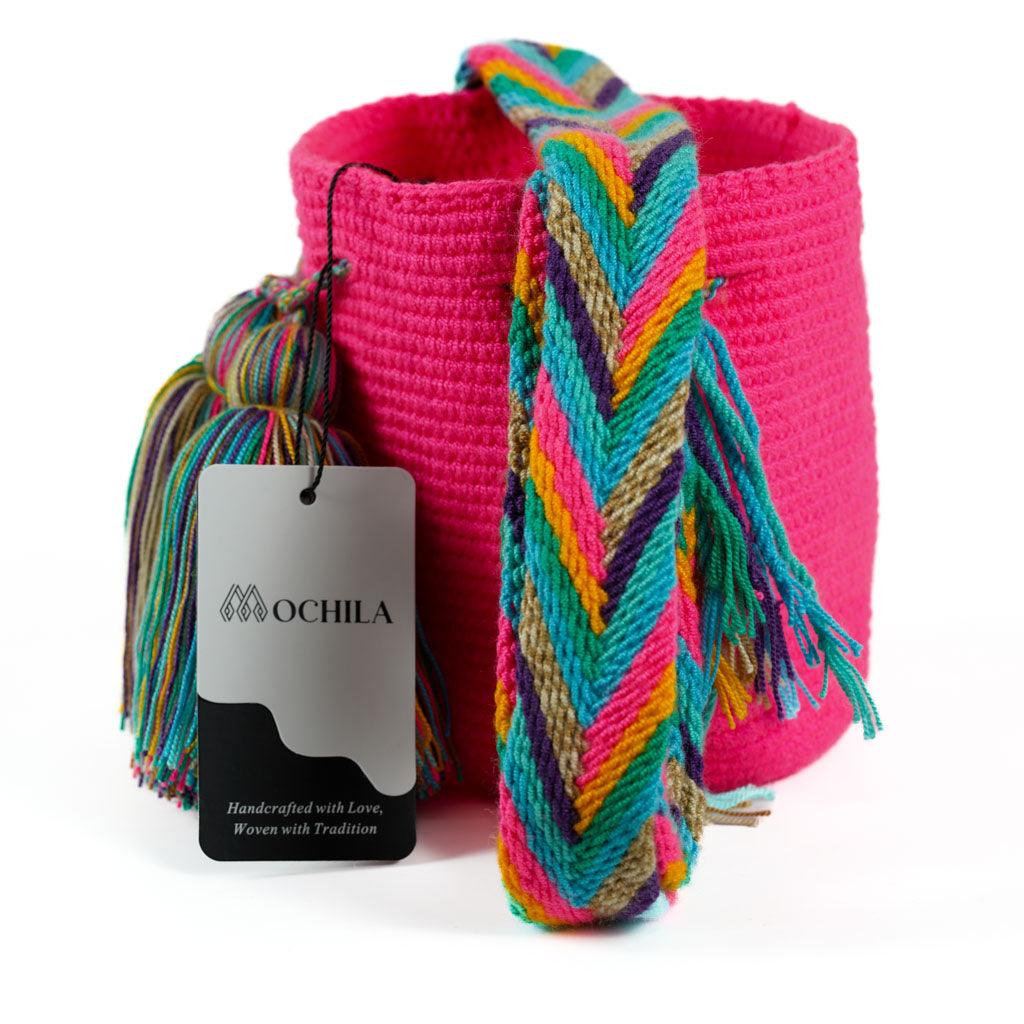 Small Crossbody Bag Bright Pink