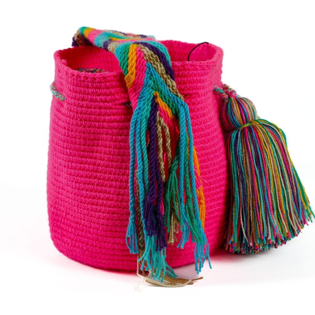 Small Crossbody Bag Bright Pink