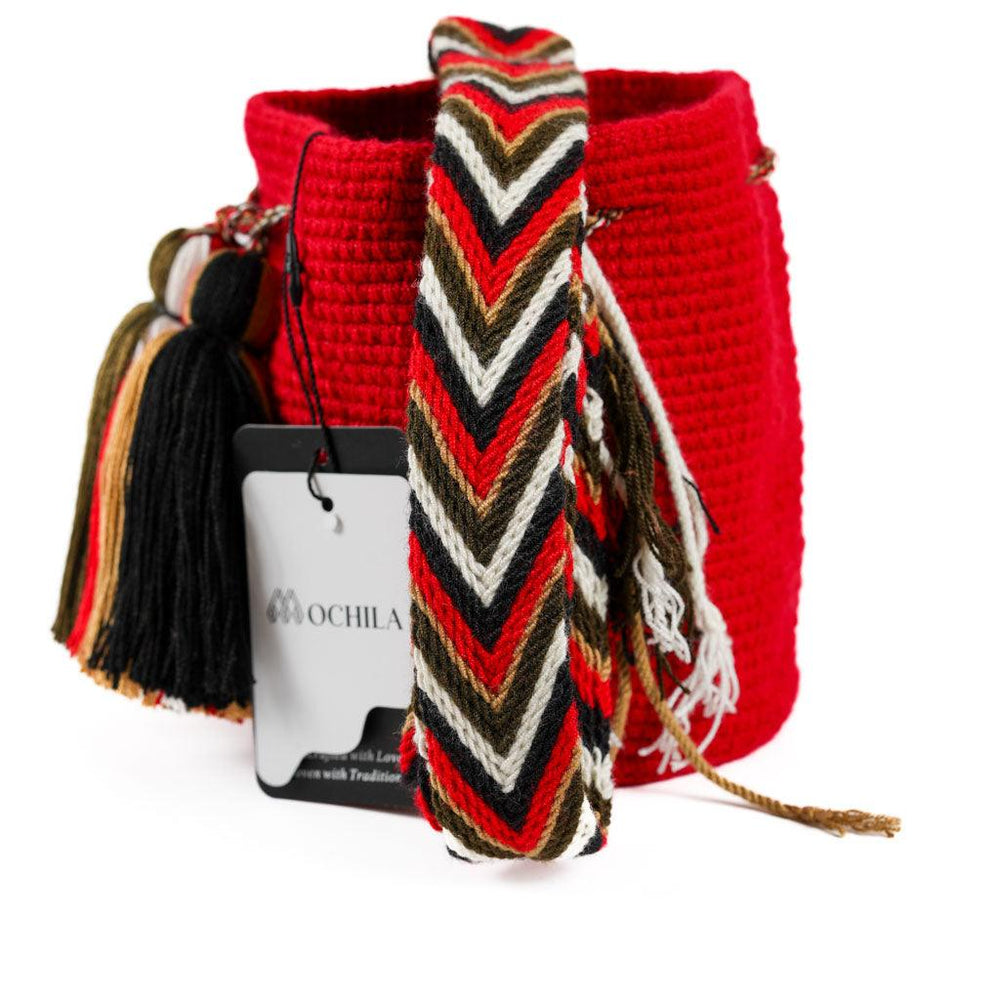Small Crossbody Bag Red