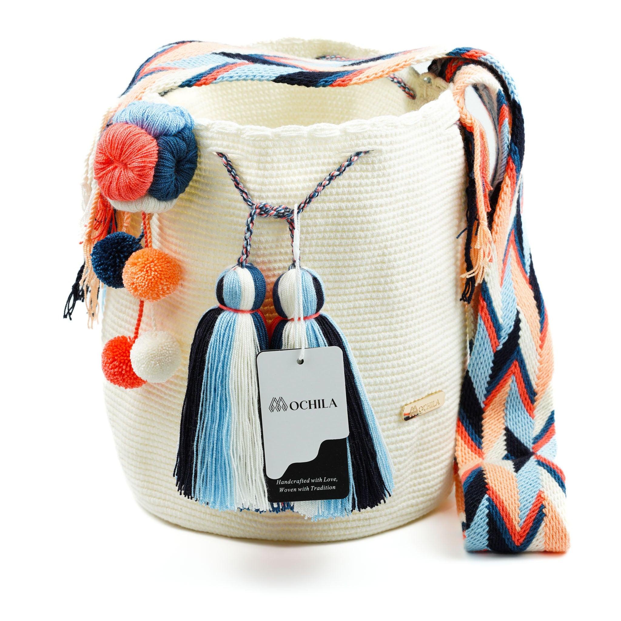 Large Crossbody Bag Light Cream - Mochila