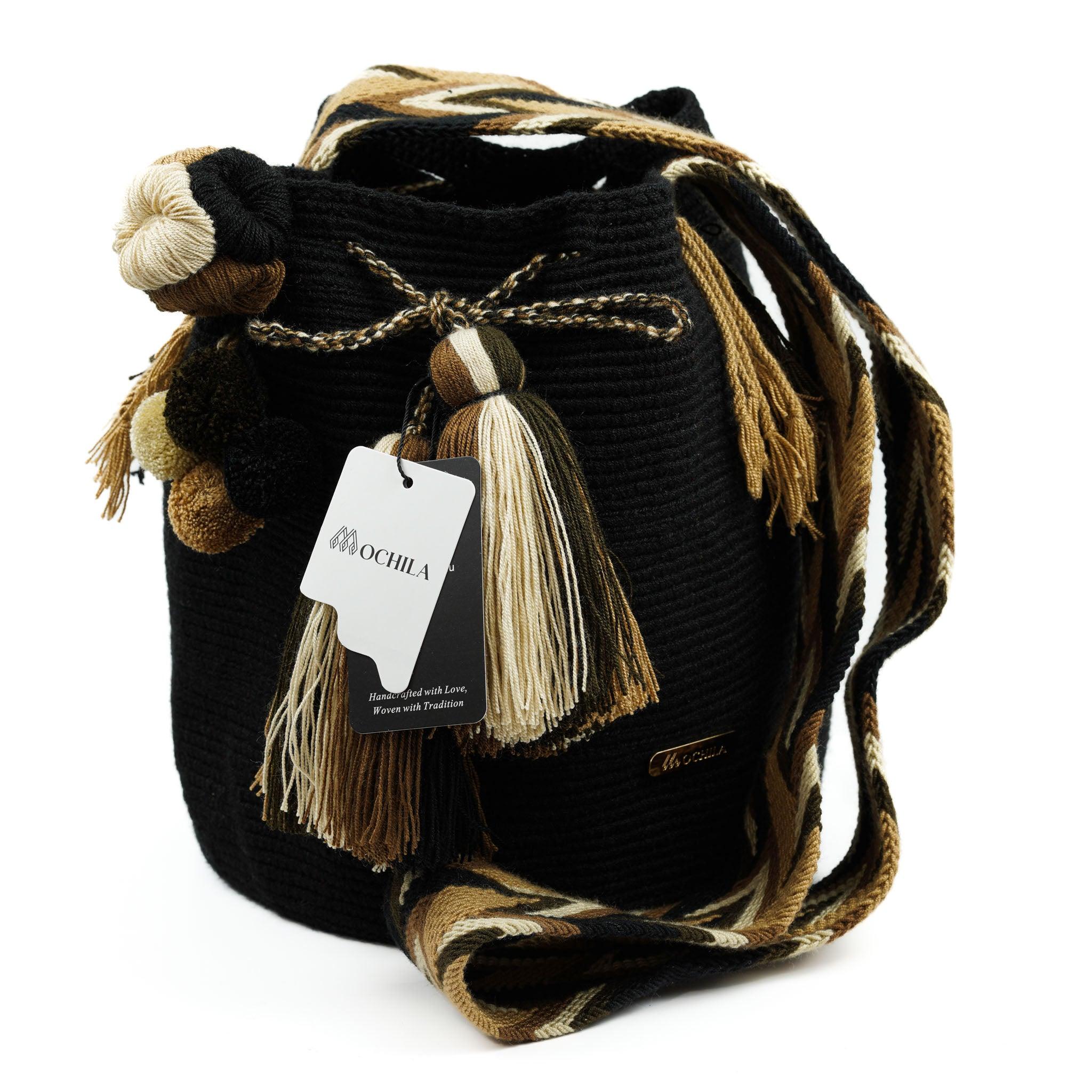 Large Crossbody Bag Black - Mochila