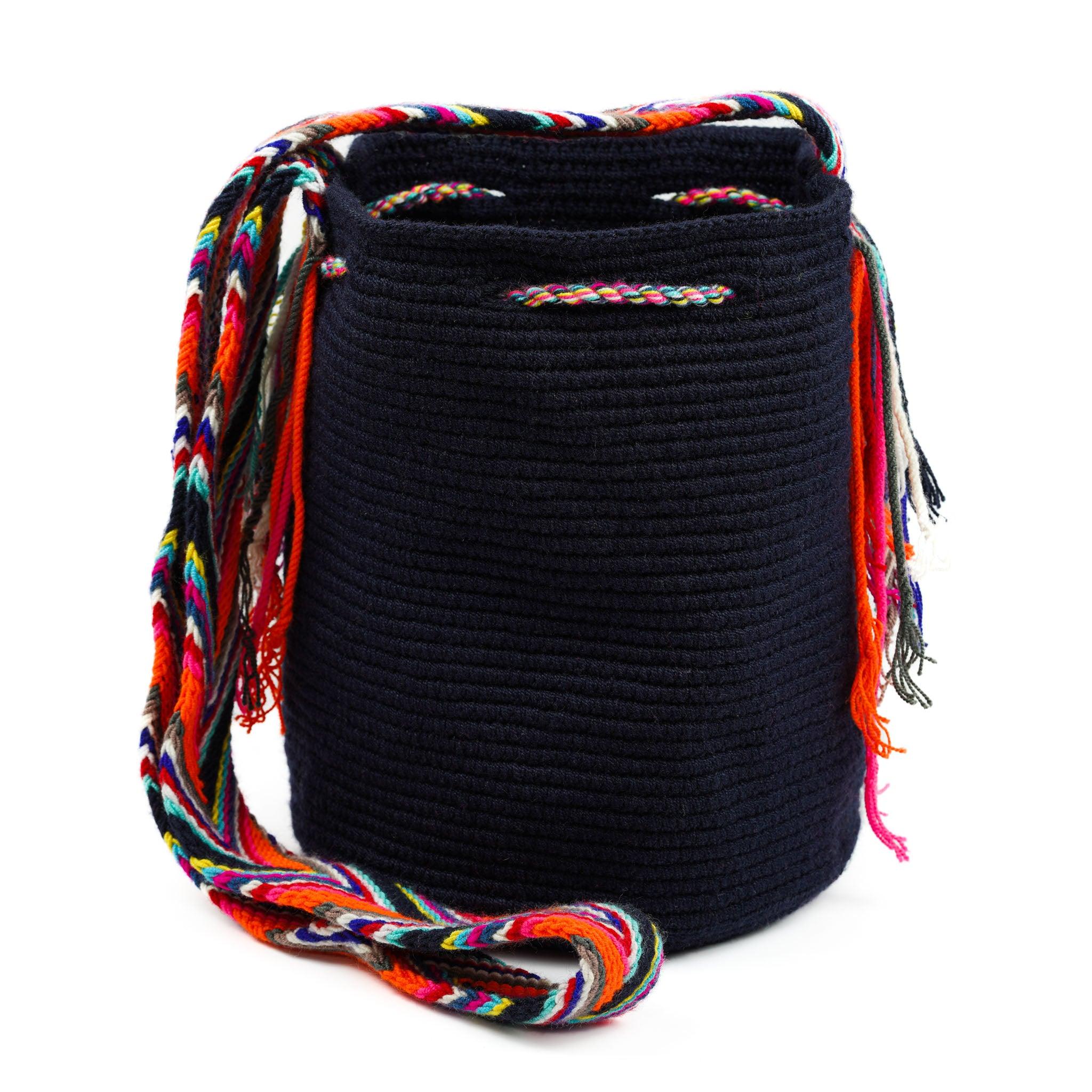 Medium Crossbody Bag Dark Blue - Mochila