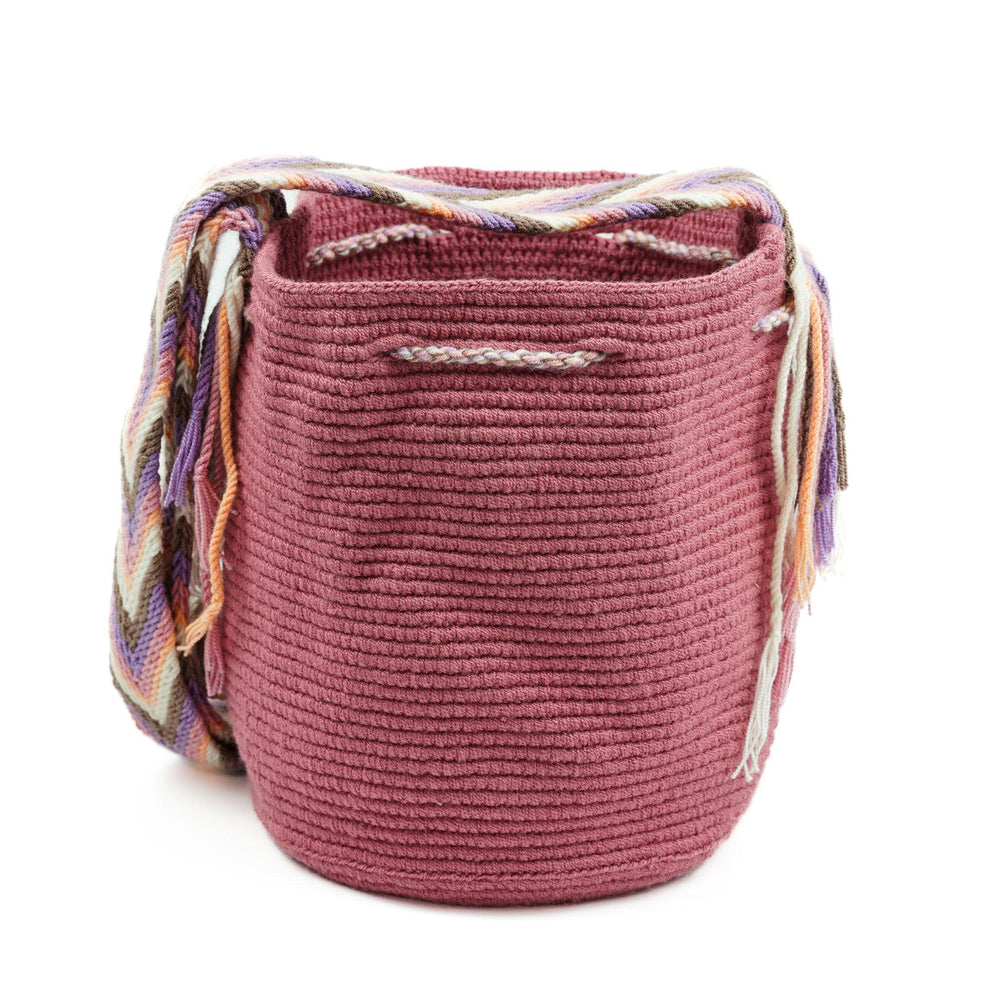 Medium Crossbody Bag Light Pink - Mochila