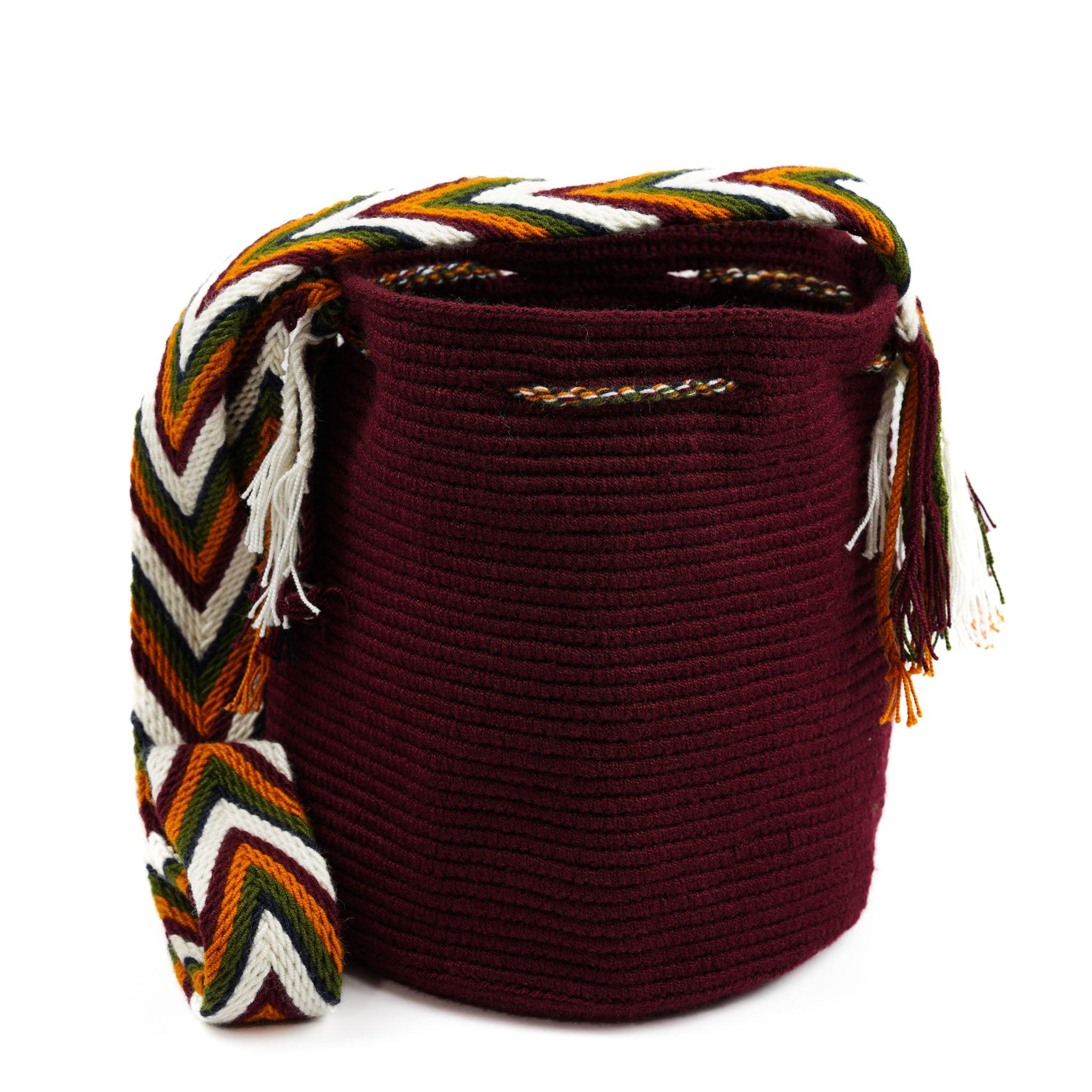 Medium Crossbody Bag Deep Red - Mochila