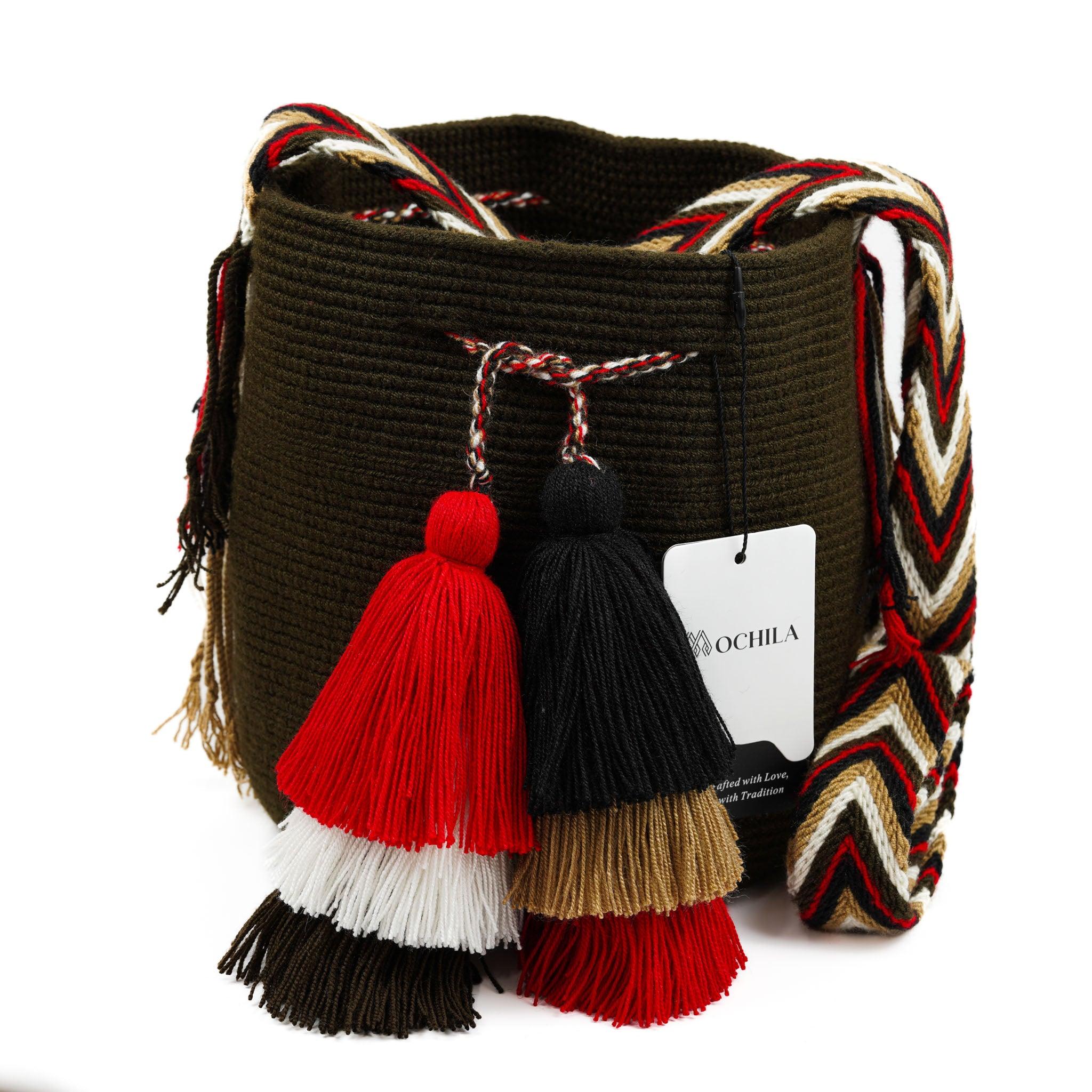 Medium Crossbody Bag Dark Brown - Mochila