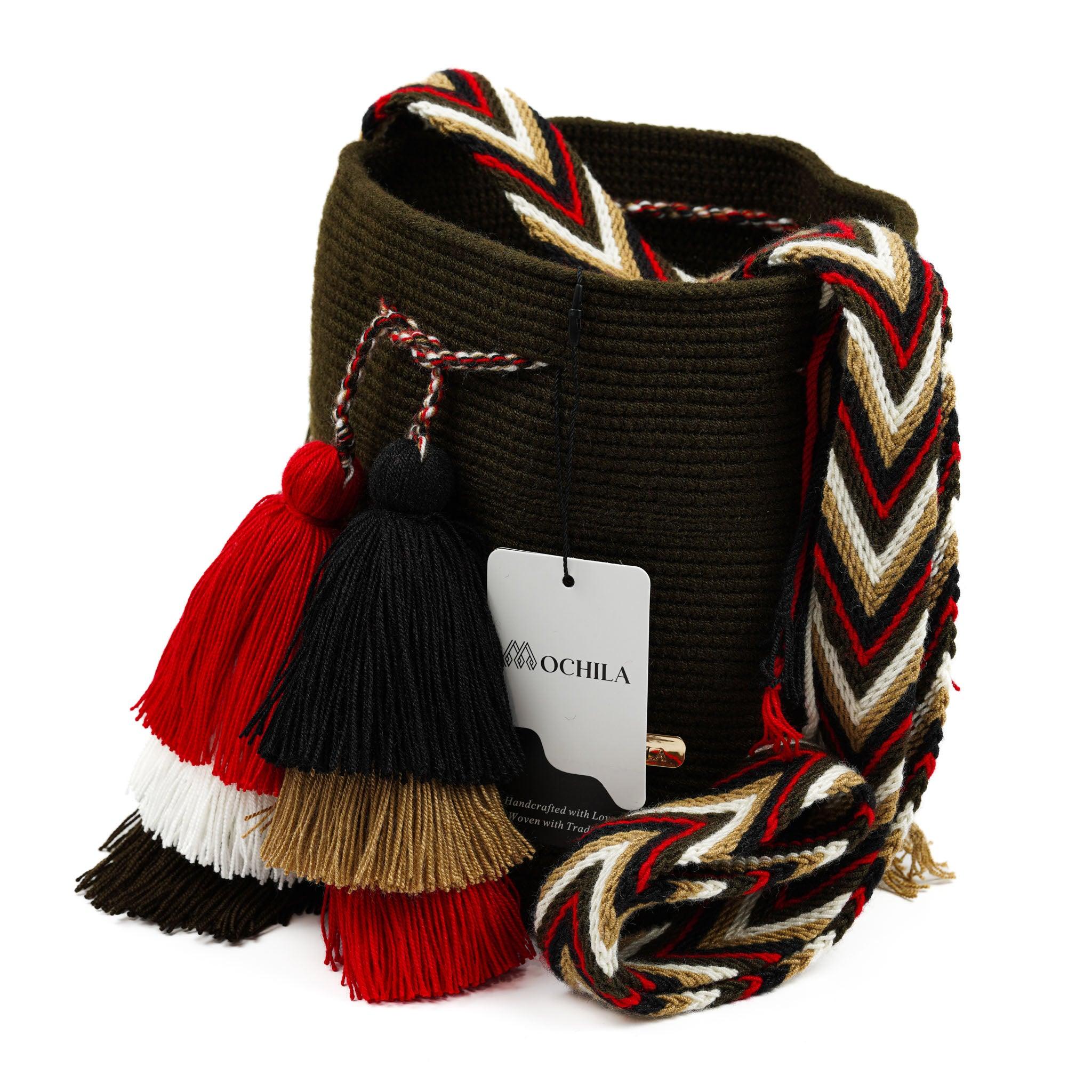 Medium Crossbody Bag Dark Brown - Mochila