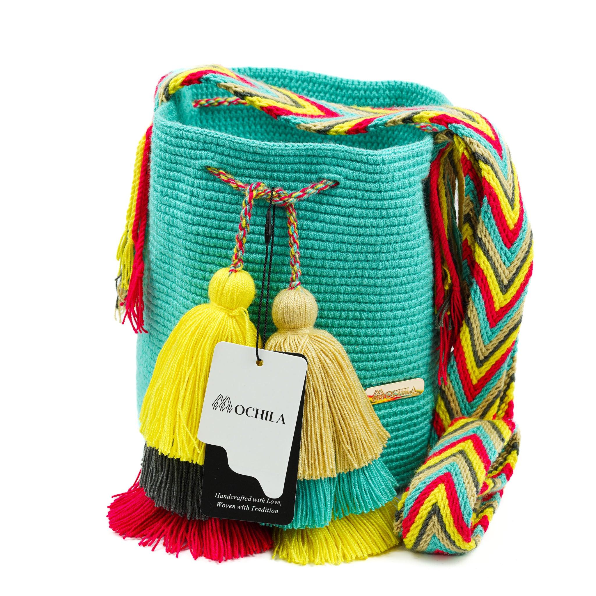 Medium Crossbody Bag Aqua Marine - Mochila