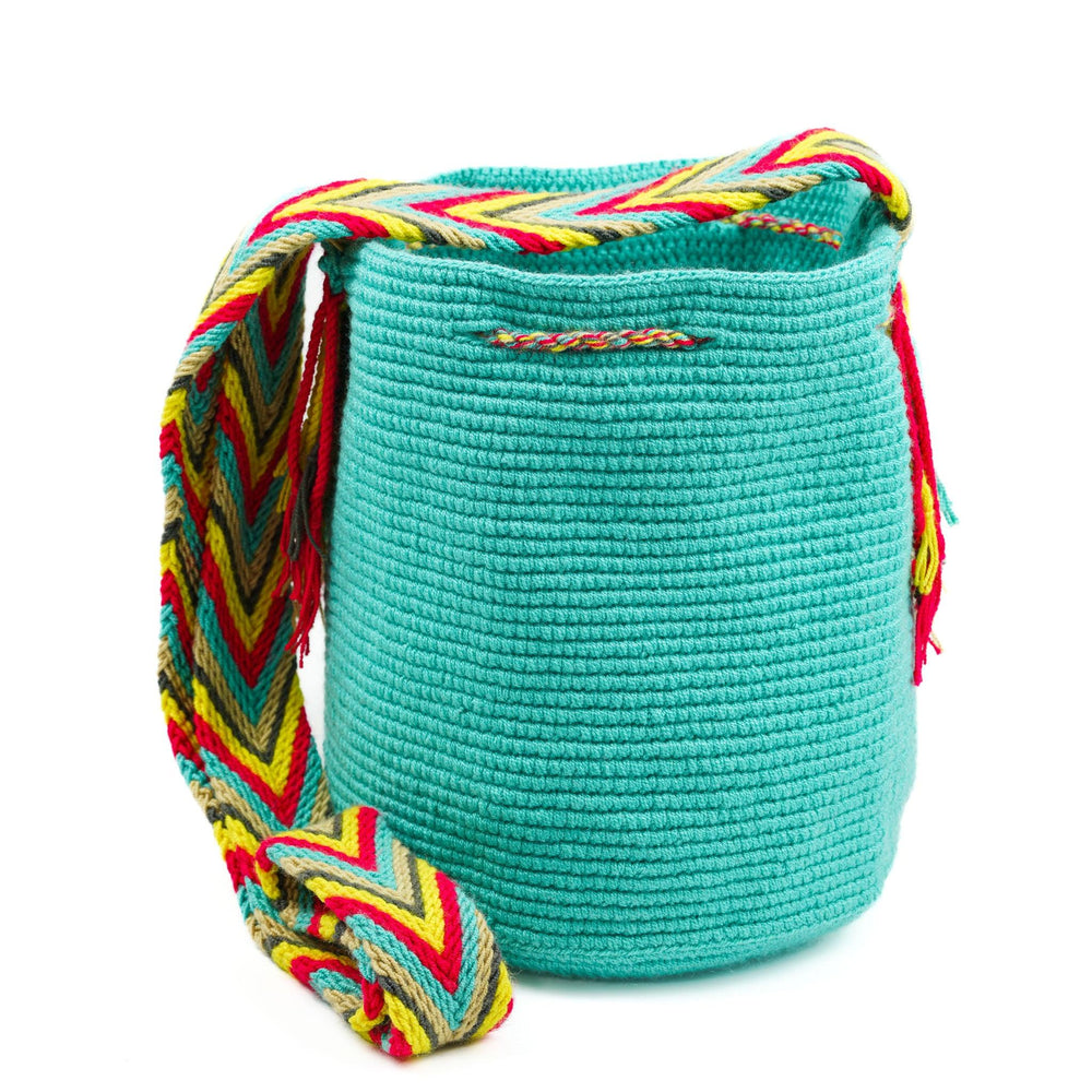 Medium Crossbody Bag Aqua Marine - Mochila