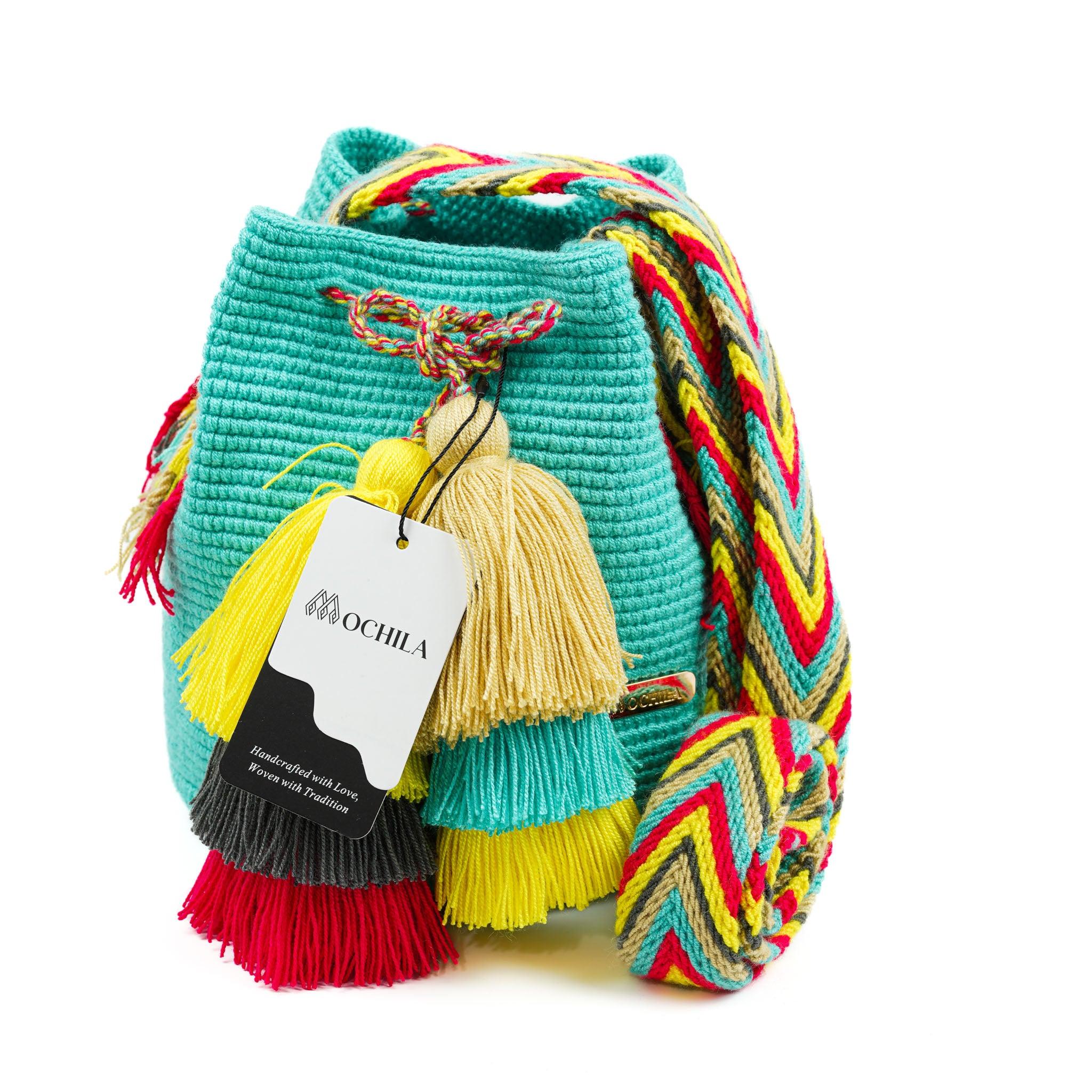 Medium Crossbody Bag Aqua Marine - Mochila