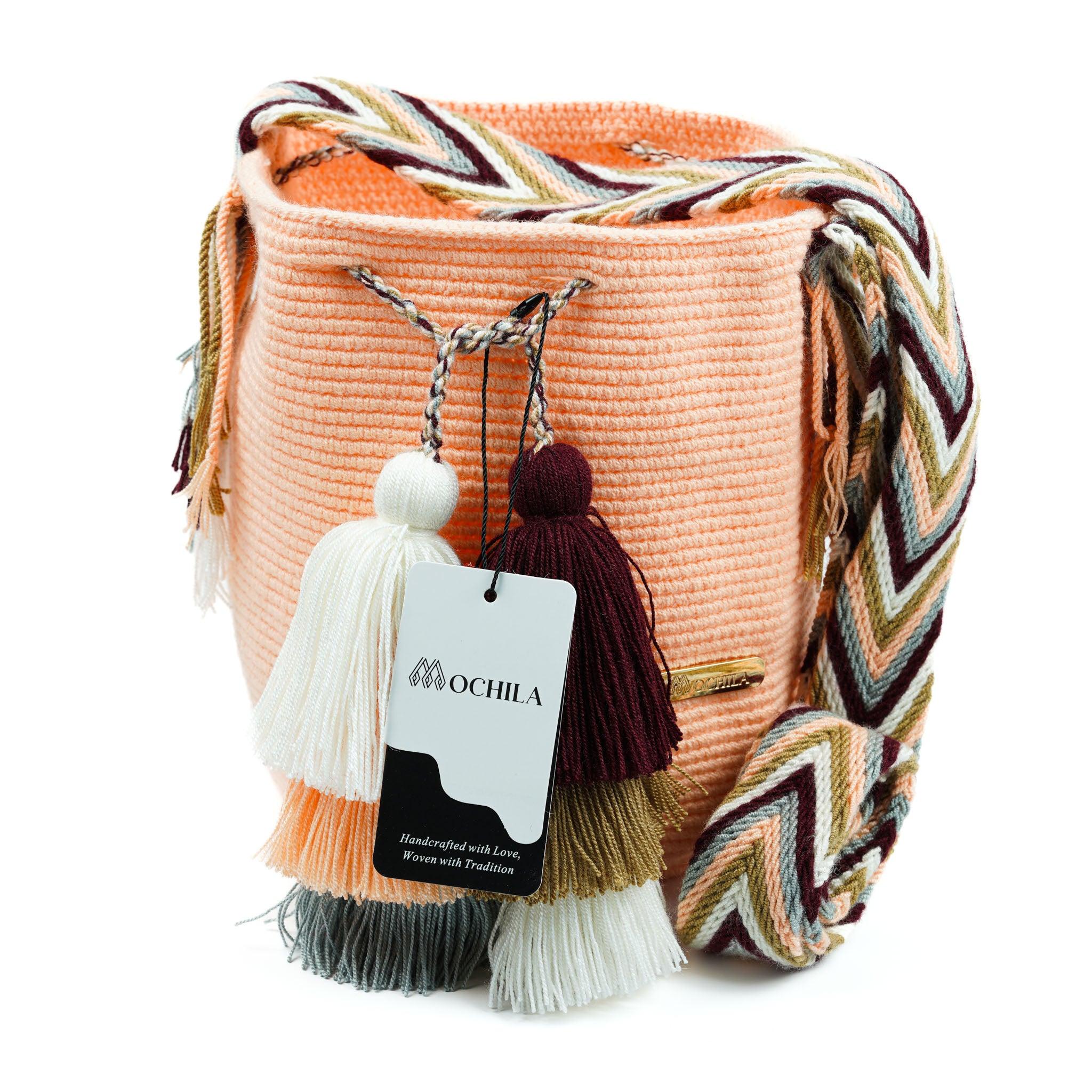 Medium Crossbody Bag Salmon - Mochila