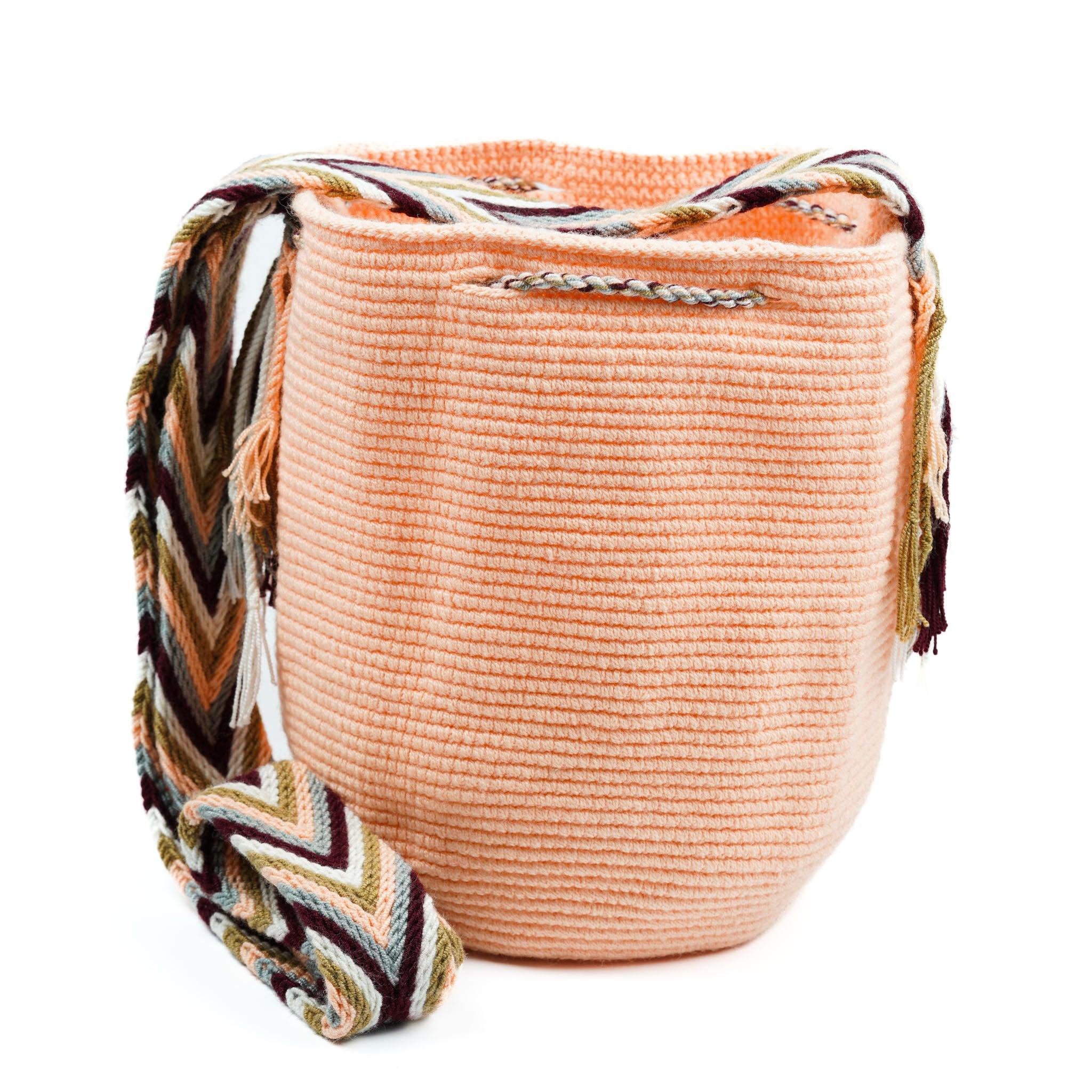 Medium Crossbody Bag Salmon - Mochila