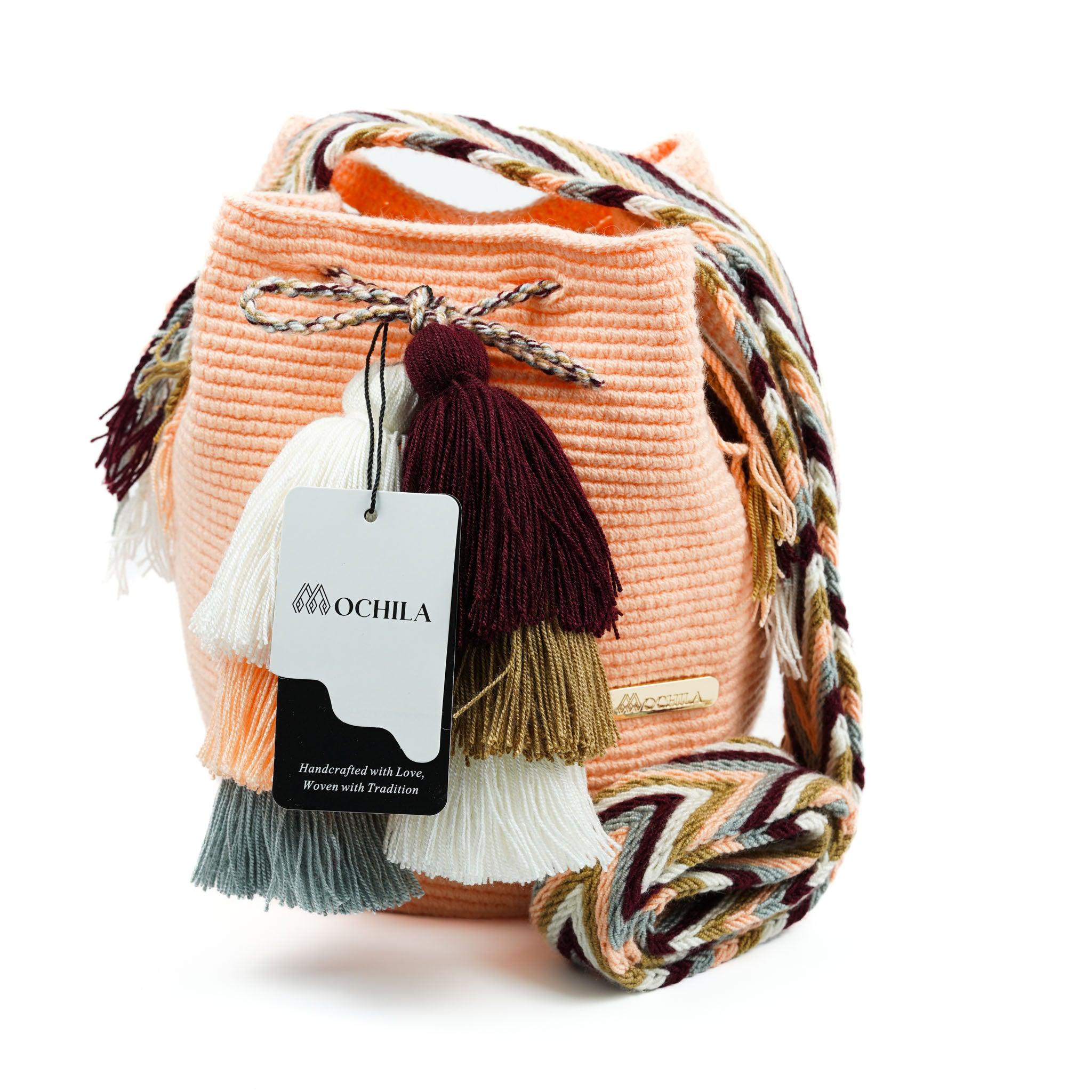 Medium Crossbody Bag Salmon - Mochila