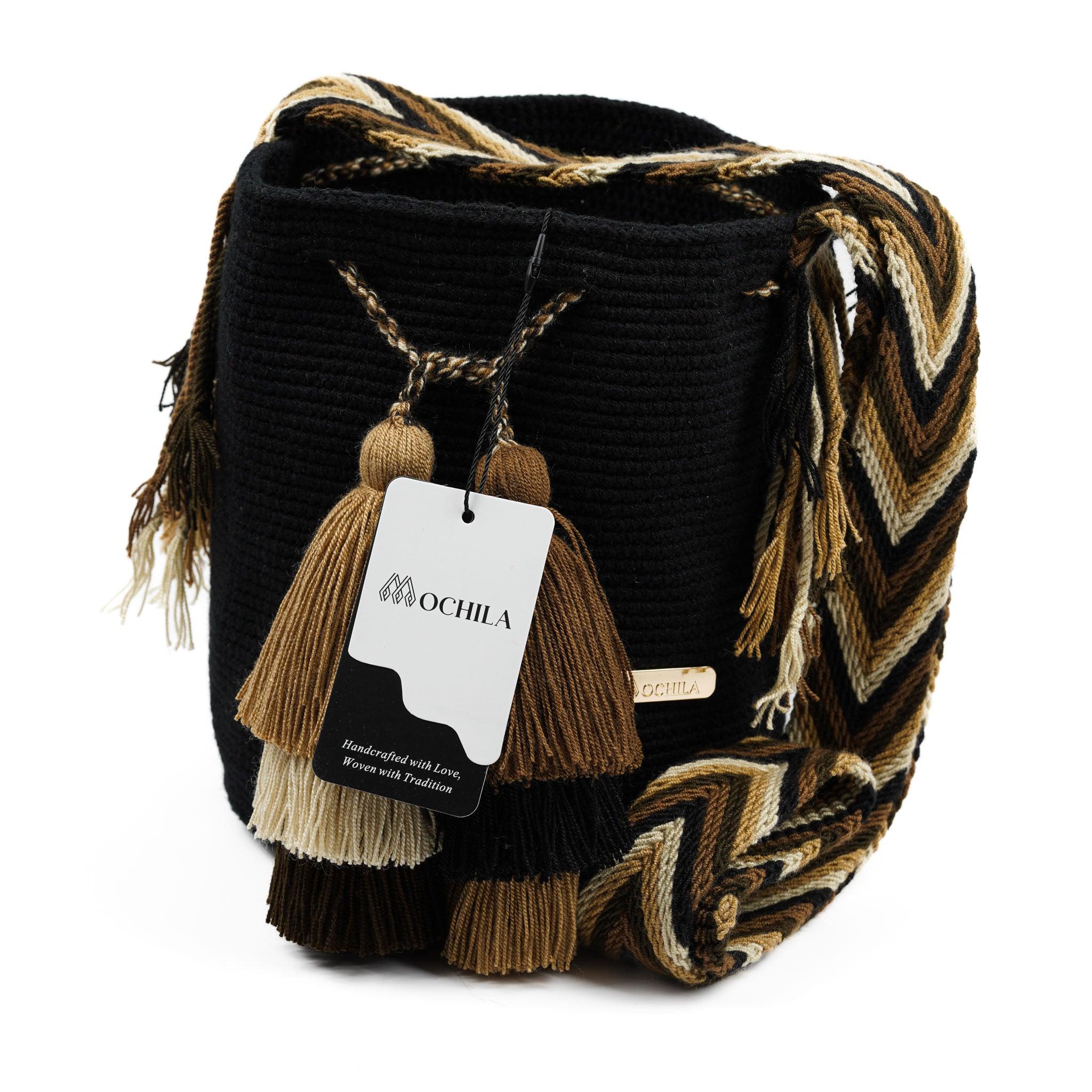 Medium Crossbody Bag Black - Mochila