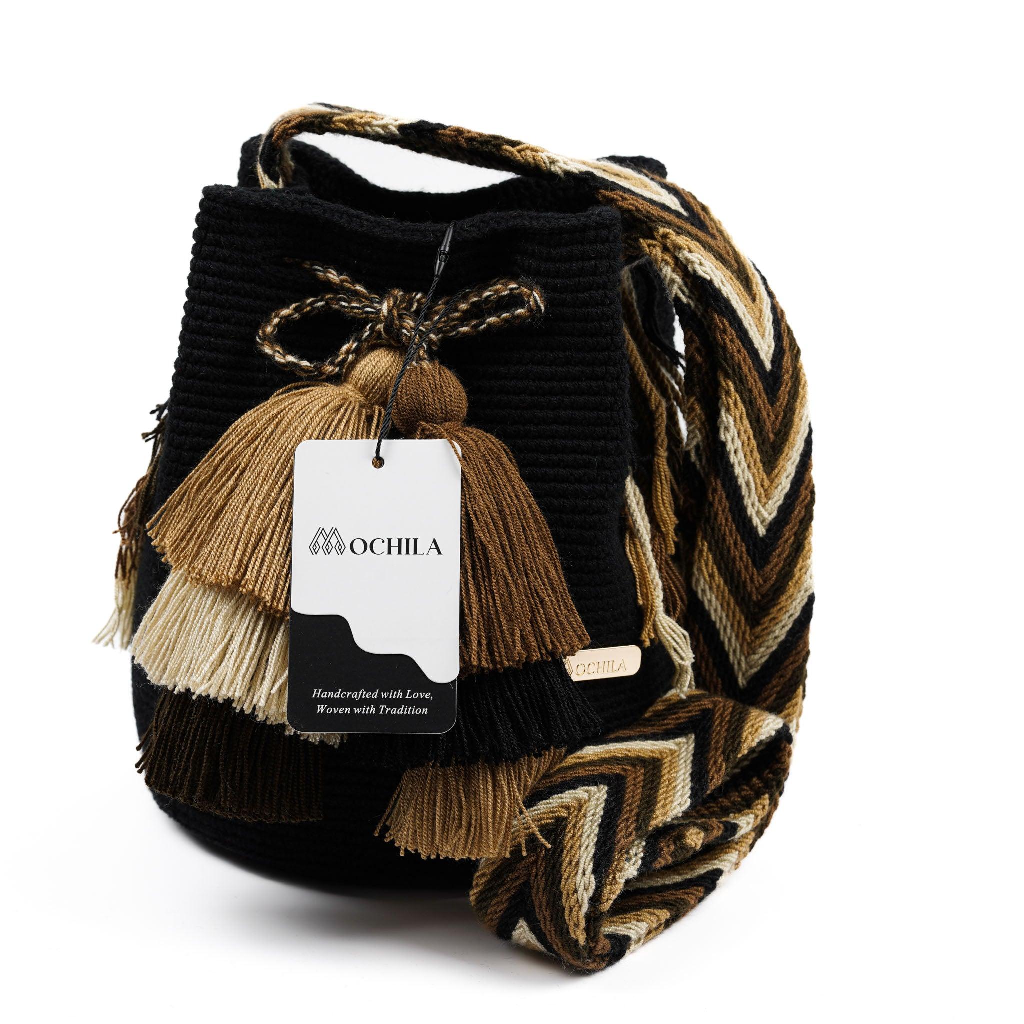 Medium Crossbody Bag Black - Mochila