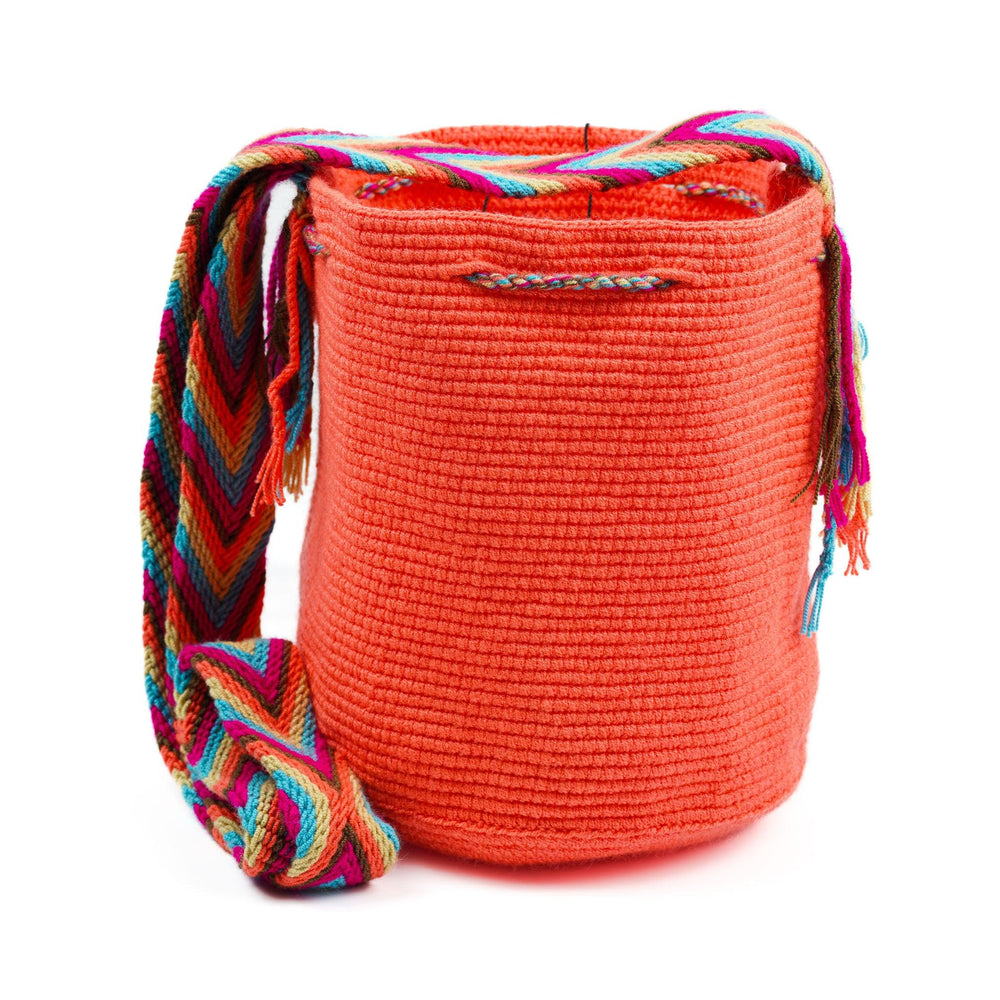 Medium Crossbody Bag Deep Orange - Mochila